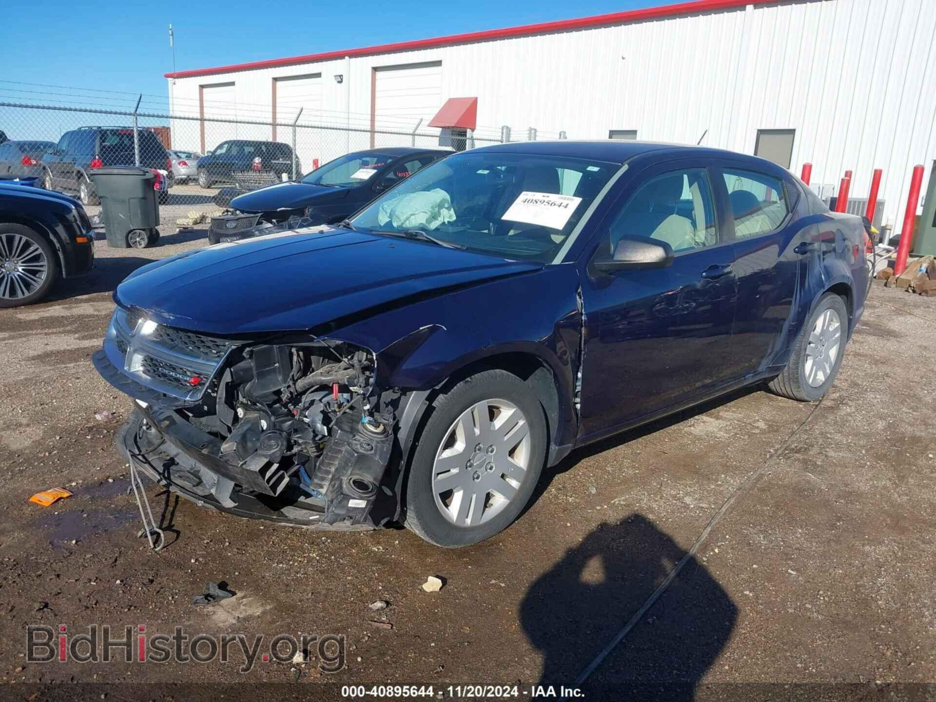 2013 DODGE AVENGER - VIN: 1C3CDZAG5DN766692 - Фото 2