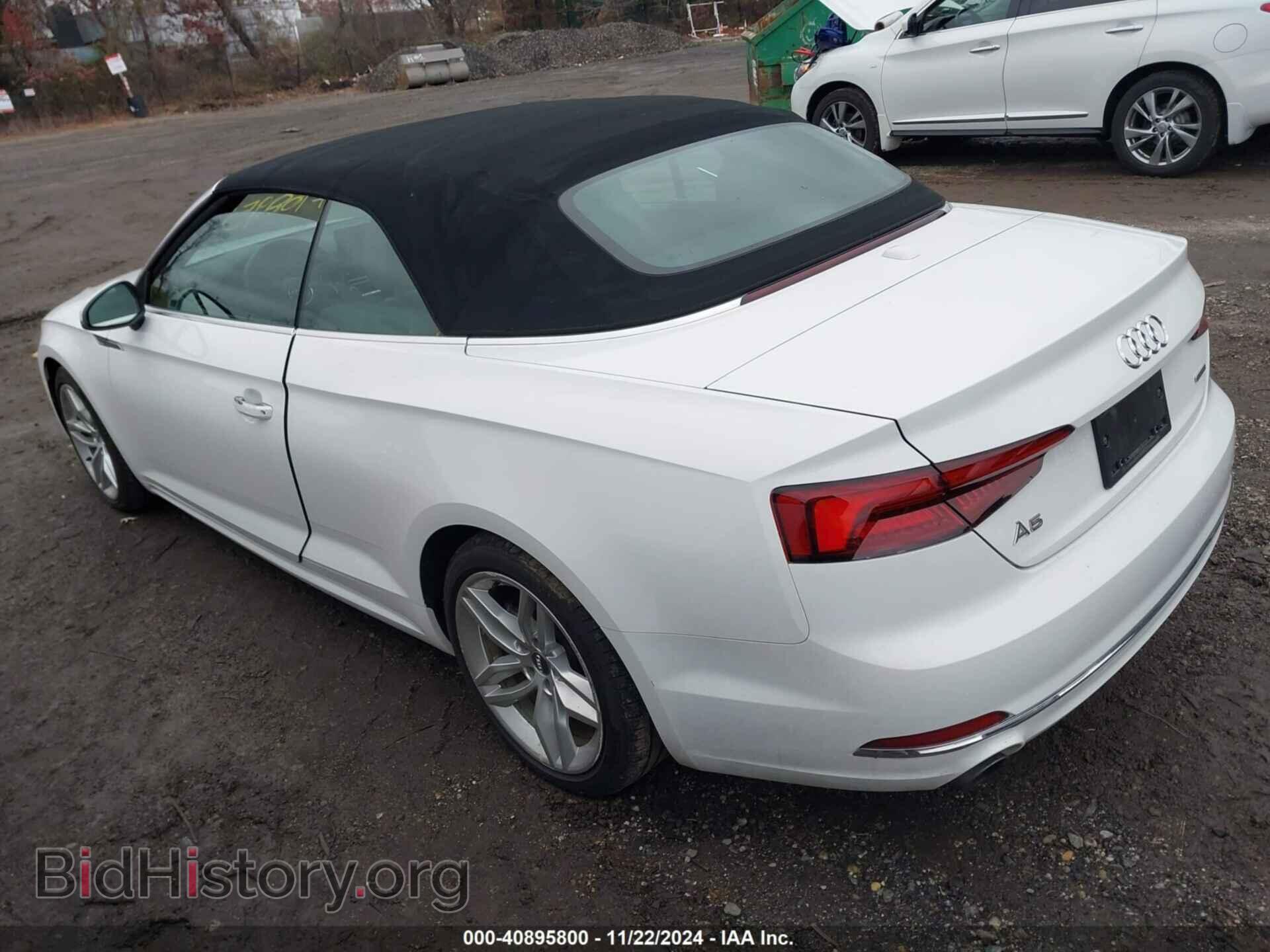 2019 AUDI A5 - VIN: WAUWNGF54KN001193 - Фото 3