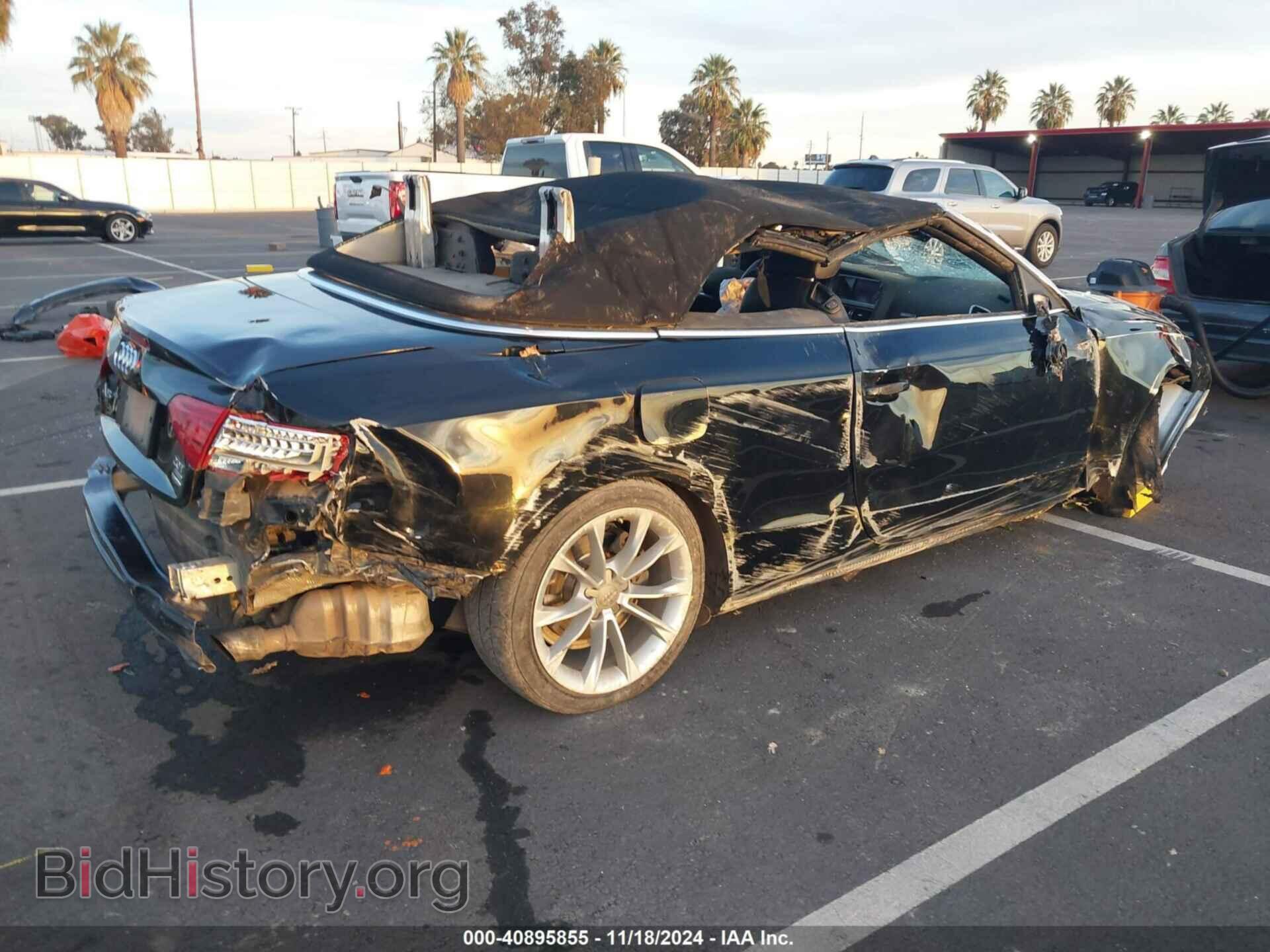 2013 AUDI A5 - VIN: WAULFAFH3DN000966 - Photo 4