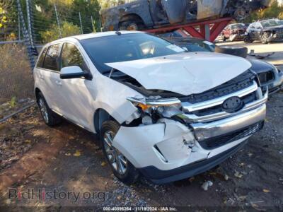 2012 Ford EDGE Limited, белый — VIN 2FMDK3KC0CBA52781, IAAI