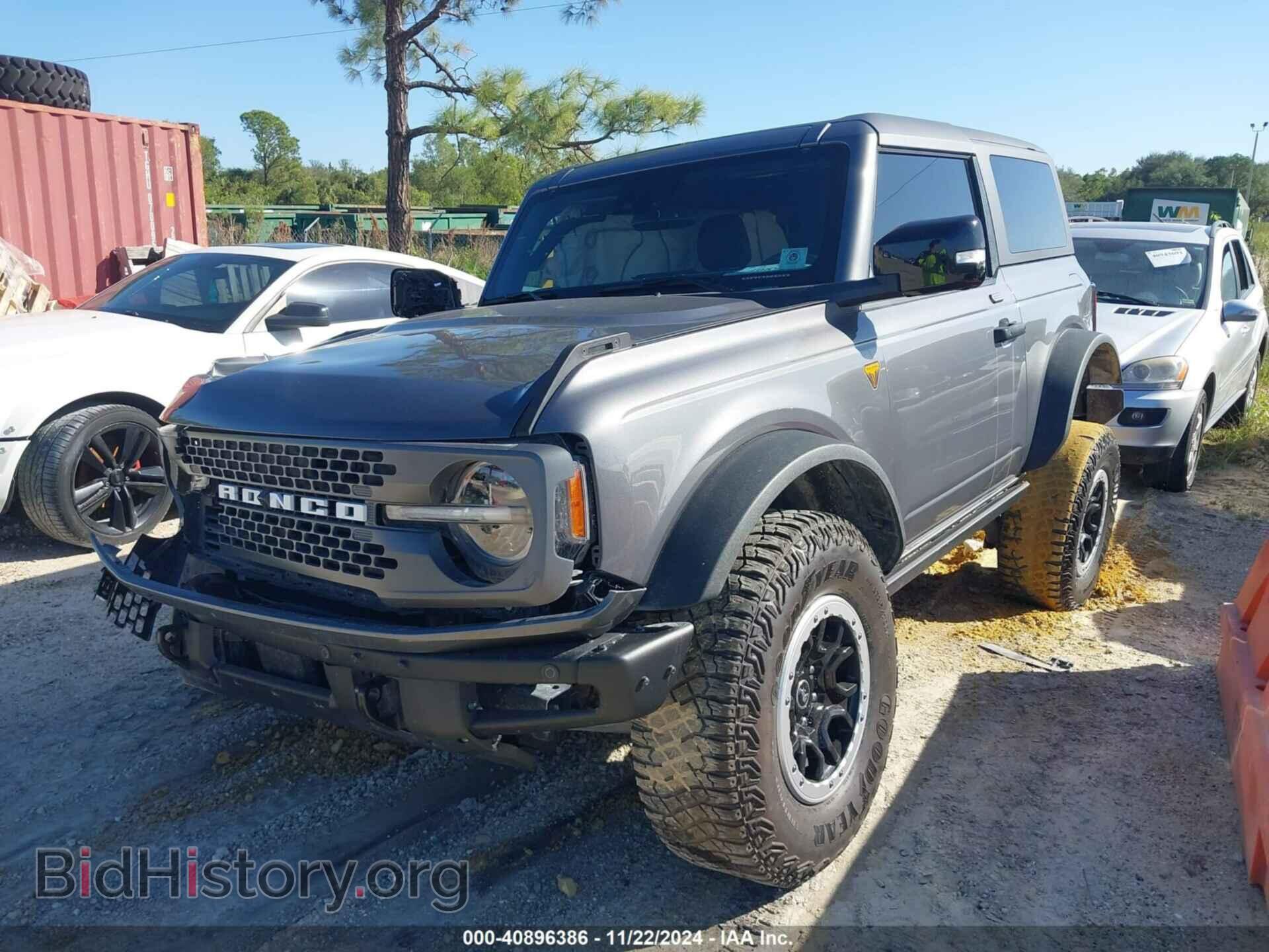 2023 FORD BRONCO - VIN: 1FMDE5CH9PLB44085 - Фото 2
