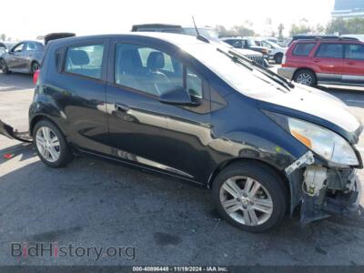 2015 Chevrolet SPARK LS CVT, black — VIN KL8CB6S91FC744311, IAAI