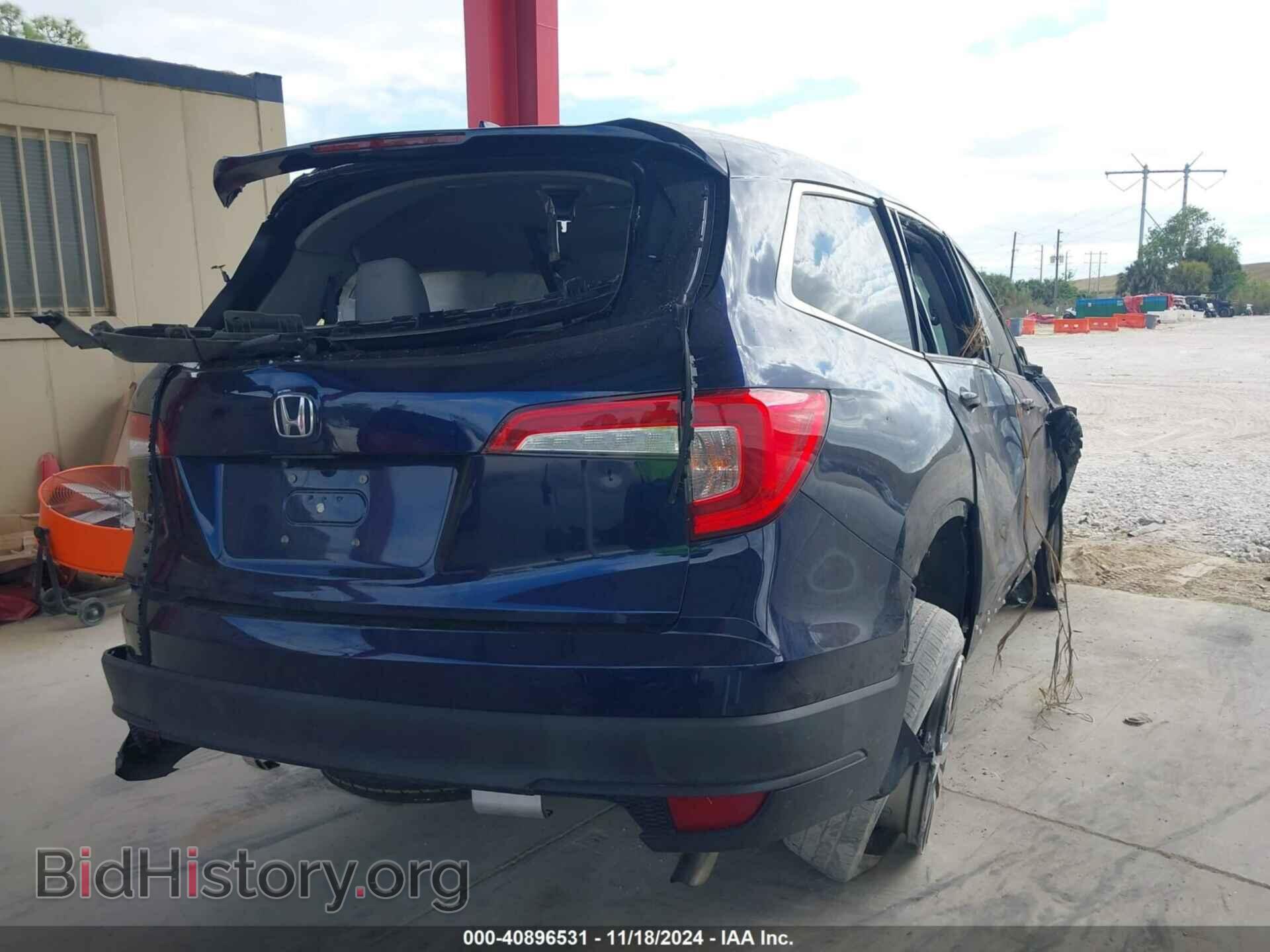 2021 HONDA PILOT - VIN: 5FNYF5H58MB006344 - Фото 4