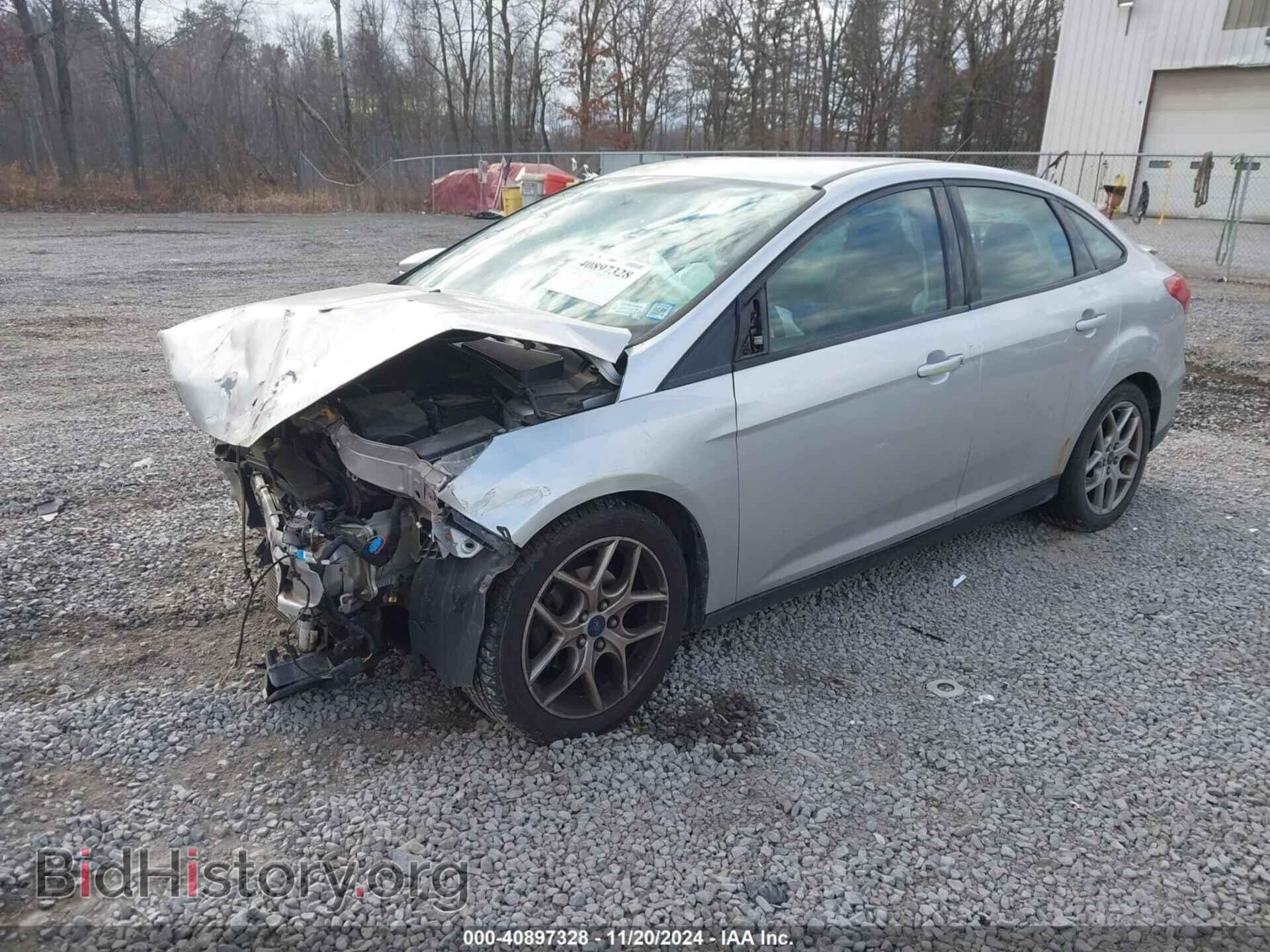2015 FORD FOCUS - VIN: 1FADP3F28FL338248 - Фото 2