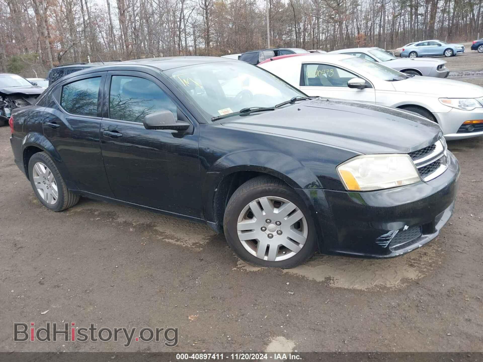 Photo 1C3CDZAG0DN747872 - DODGE AVENGER 2013