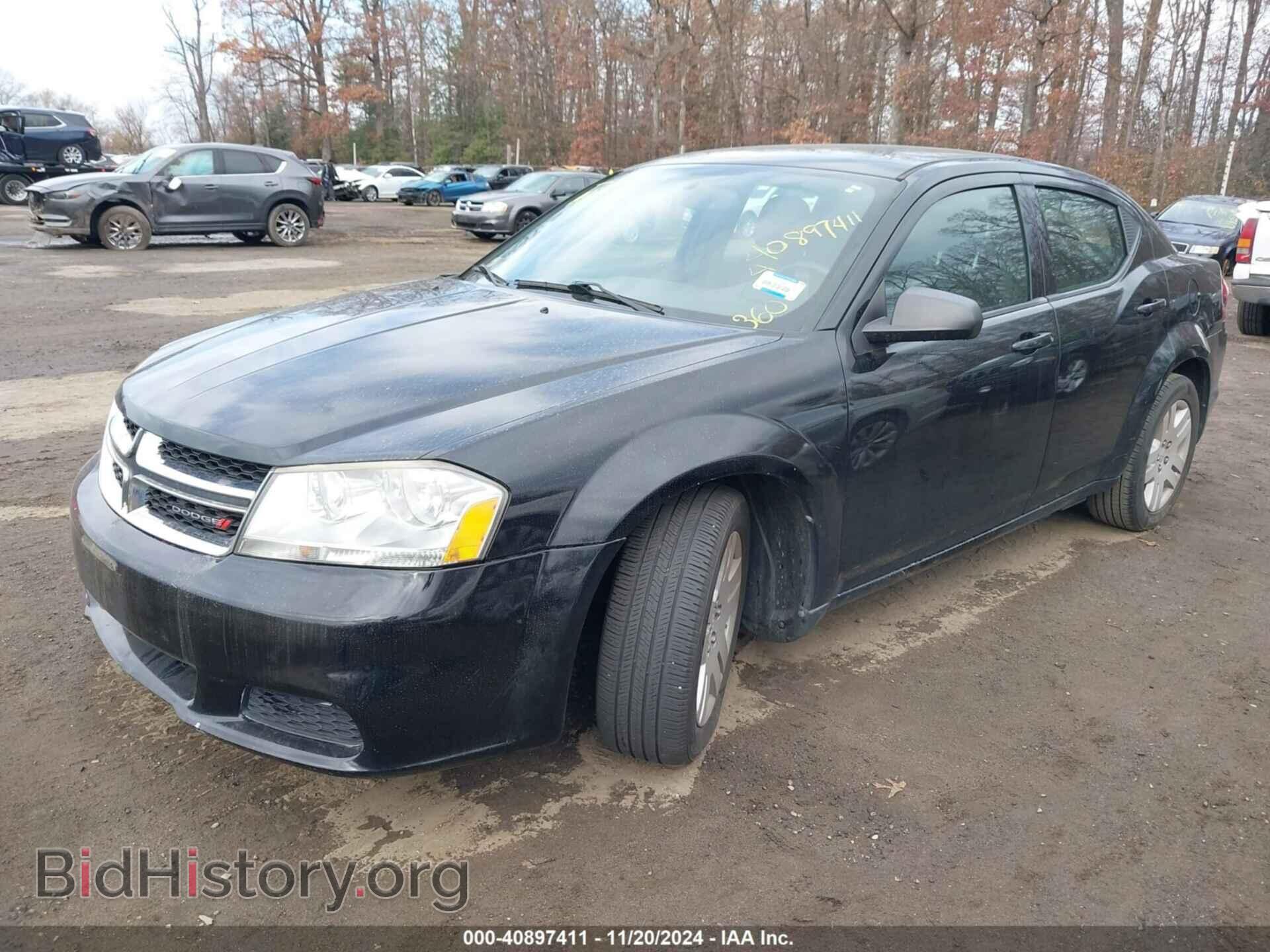 2013 DODGE AVENGER - VIN: 1C3CDZAG0DN747872 - Фото 2