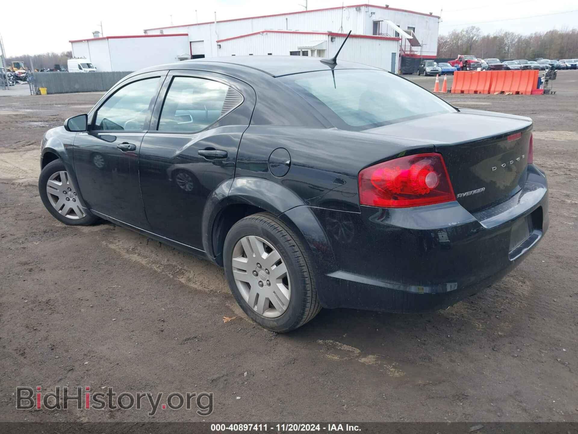 2013 DODGE AVENGER - VIN: 1C3CDZAG0DN747872 - Фото 3