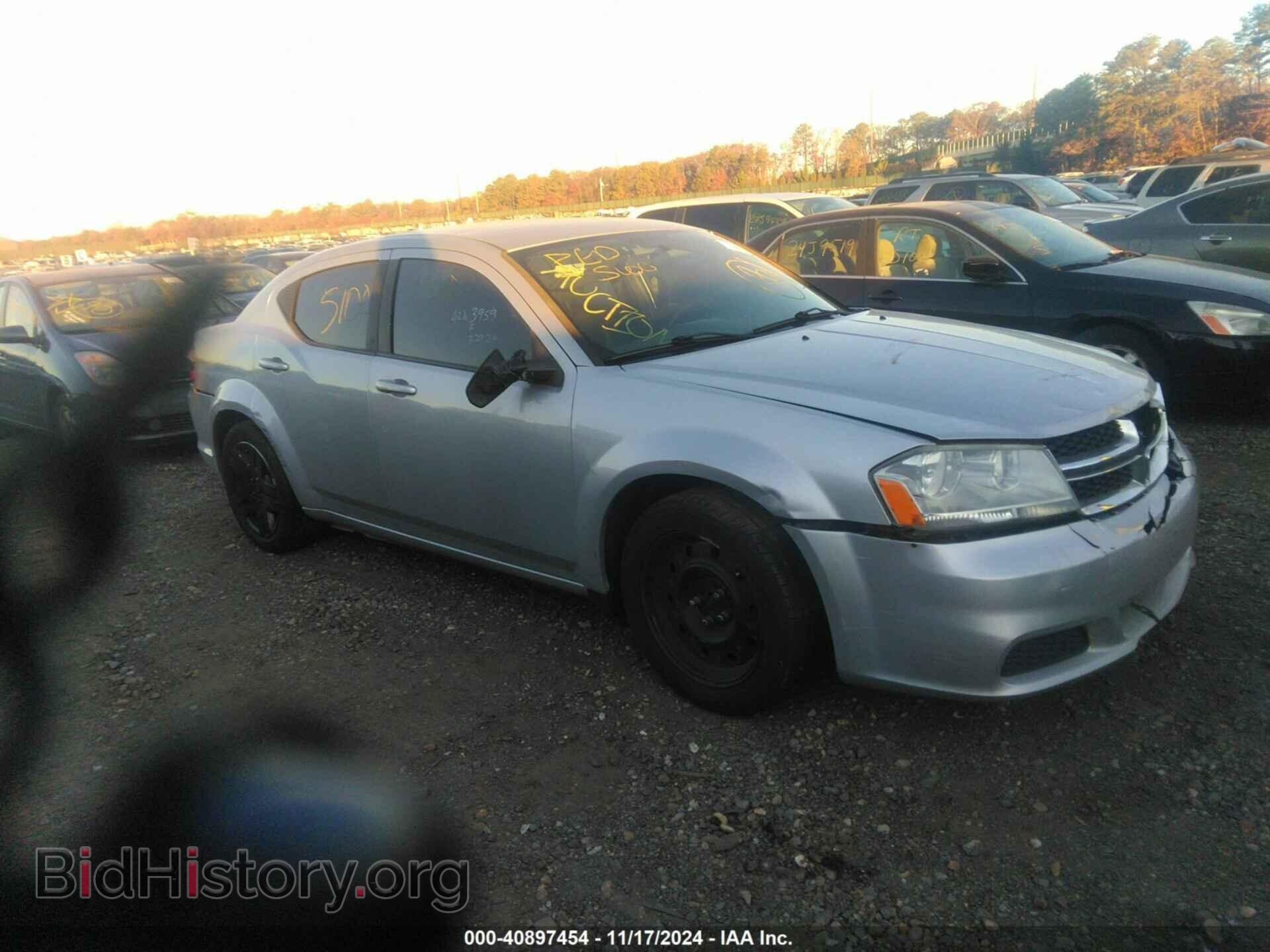 Photo 1B3BD4FB9BN608152 - DODGE AVENGER 2011