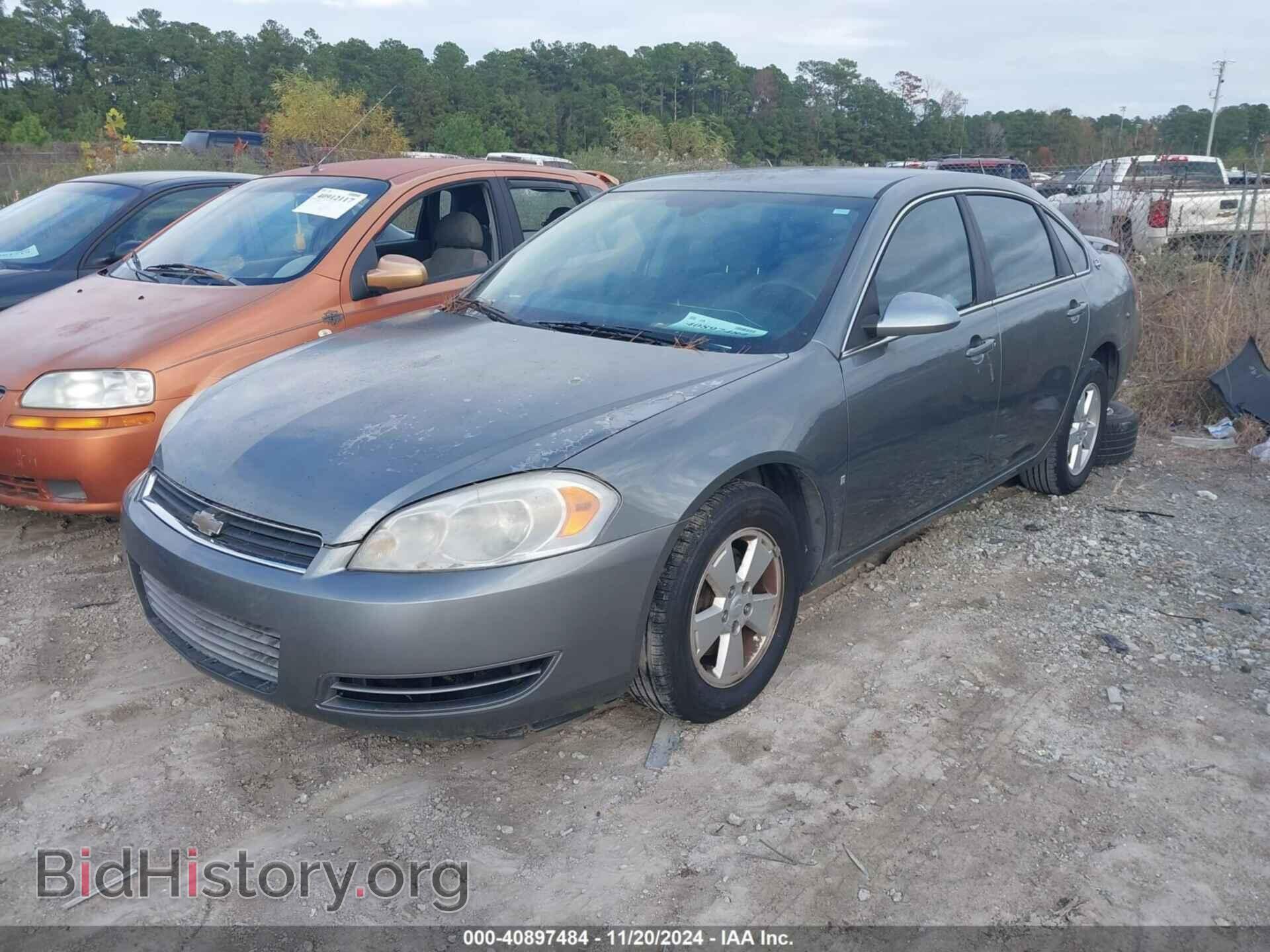 2008 CHEVROLET IMPALA - VIN: 2G1WT58KX81255736 - Фото 2
