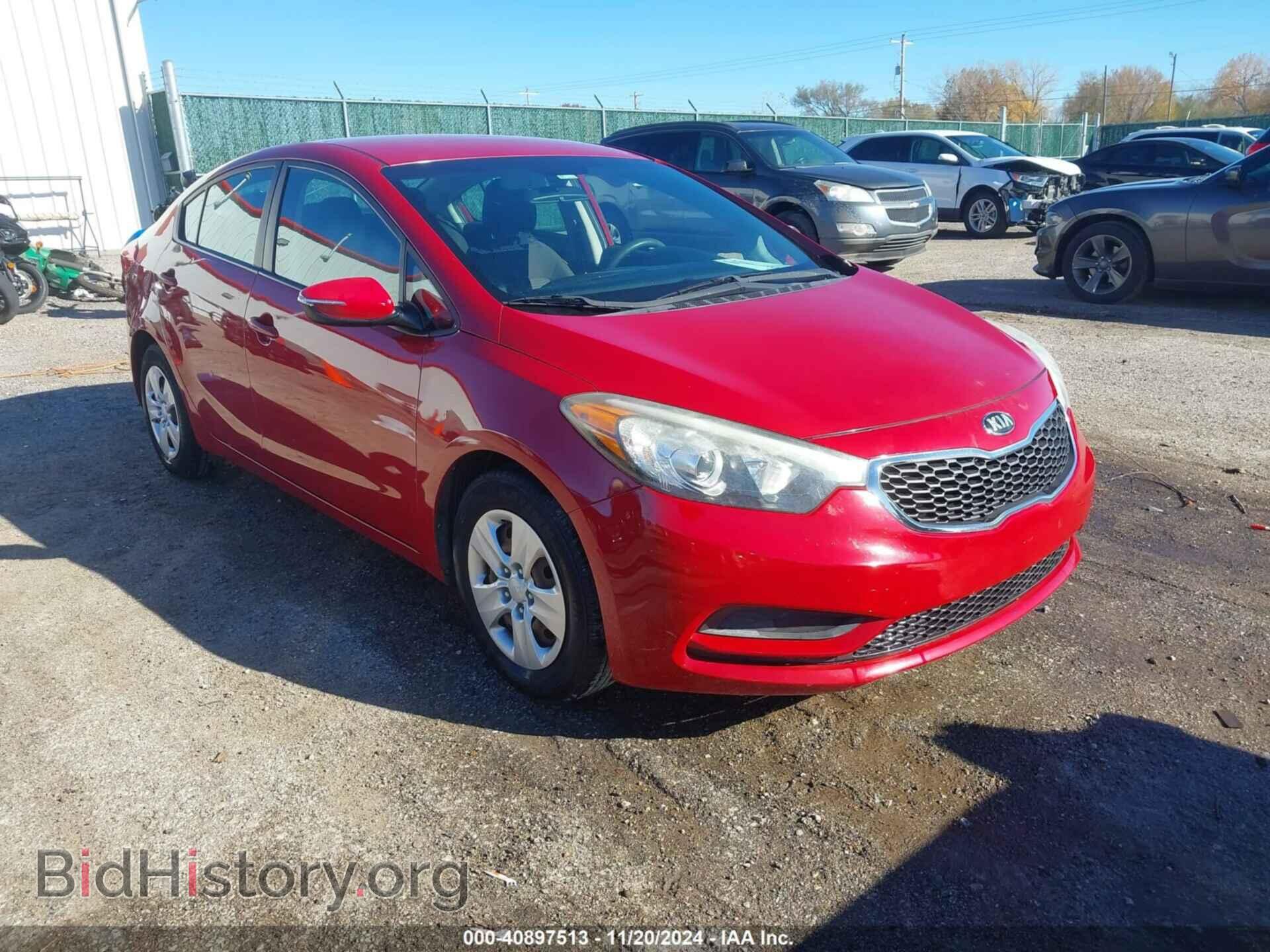 Photo KNAFX4A65F5367789 - KIA FORTE 2015