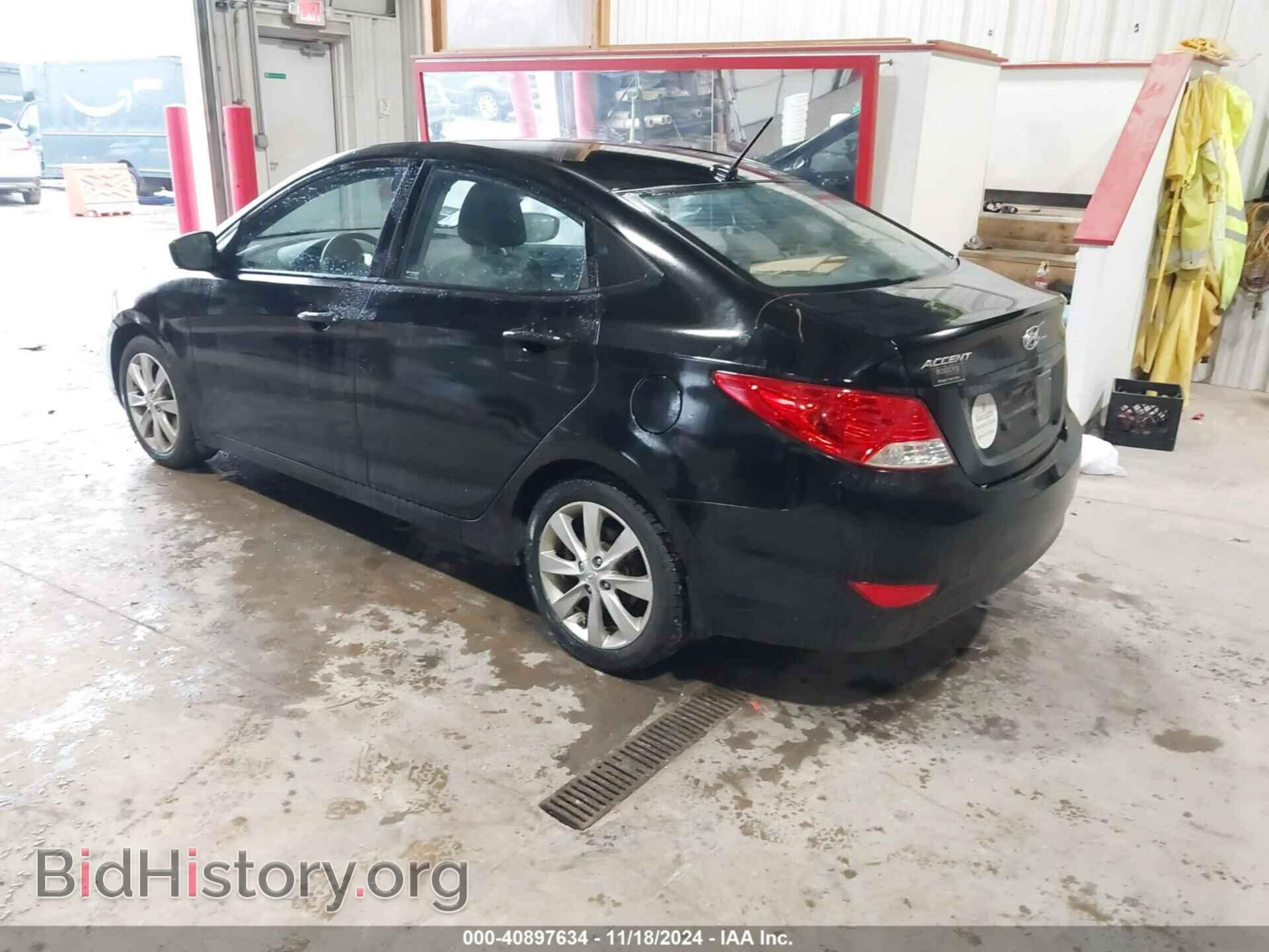 2013 HYUNDAI ACCENT - VIN: KMHCU4AE9DU479158 - Фото 3