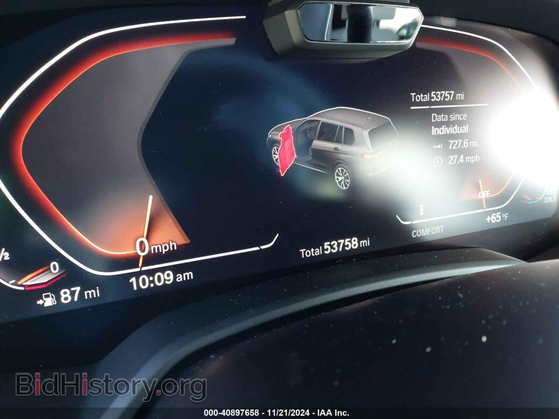 2021 BMW X7 - VIN: 5UXCW2C01M9F11626 - Фото 7