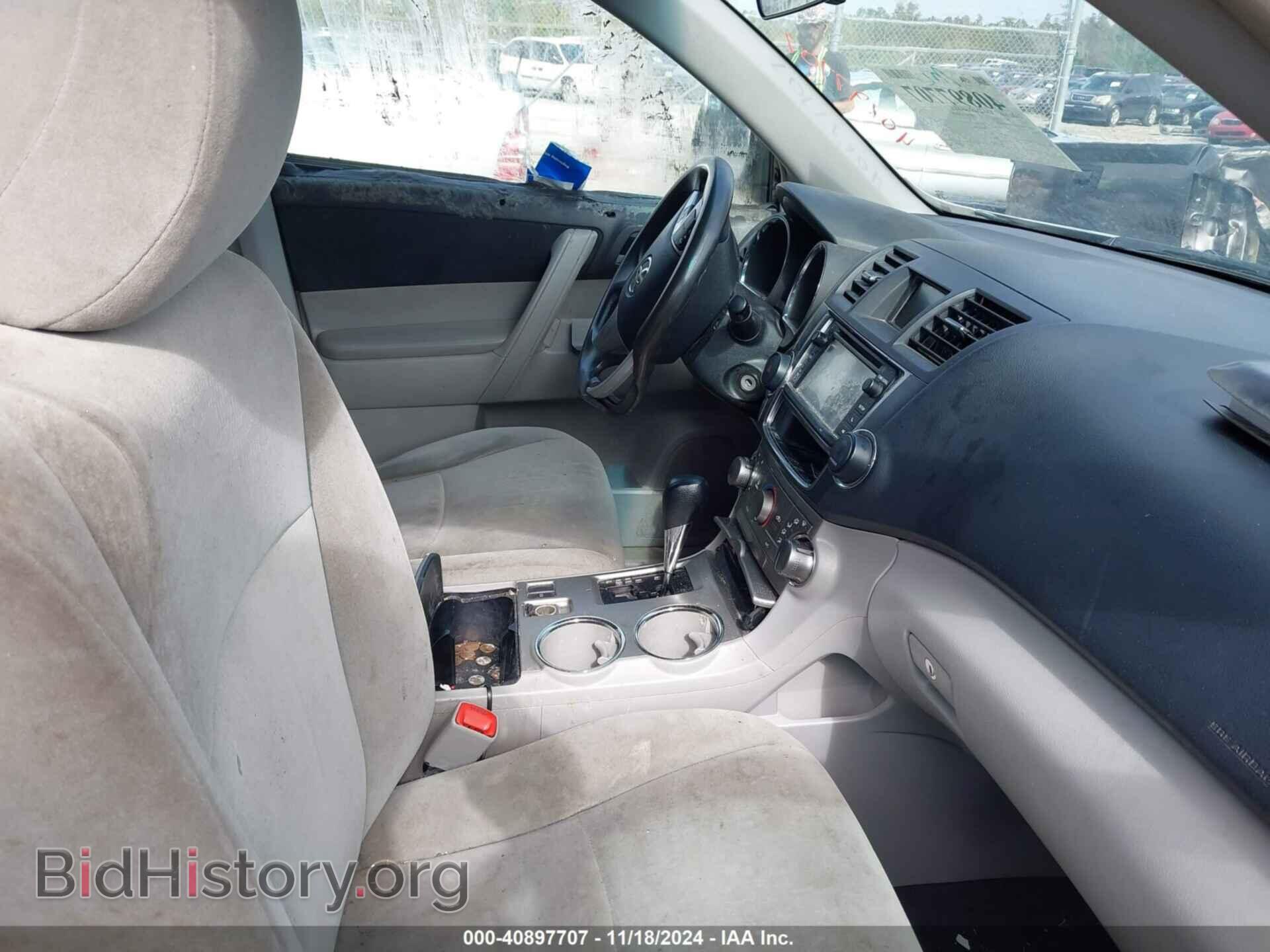 2013 TOYOTA HIGHLANDER - VIN: 5TDZA3EHXDS038665 - Фото 5