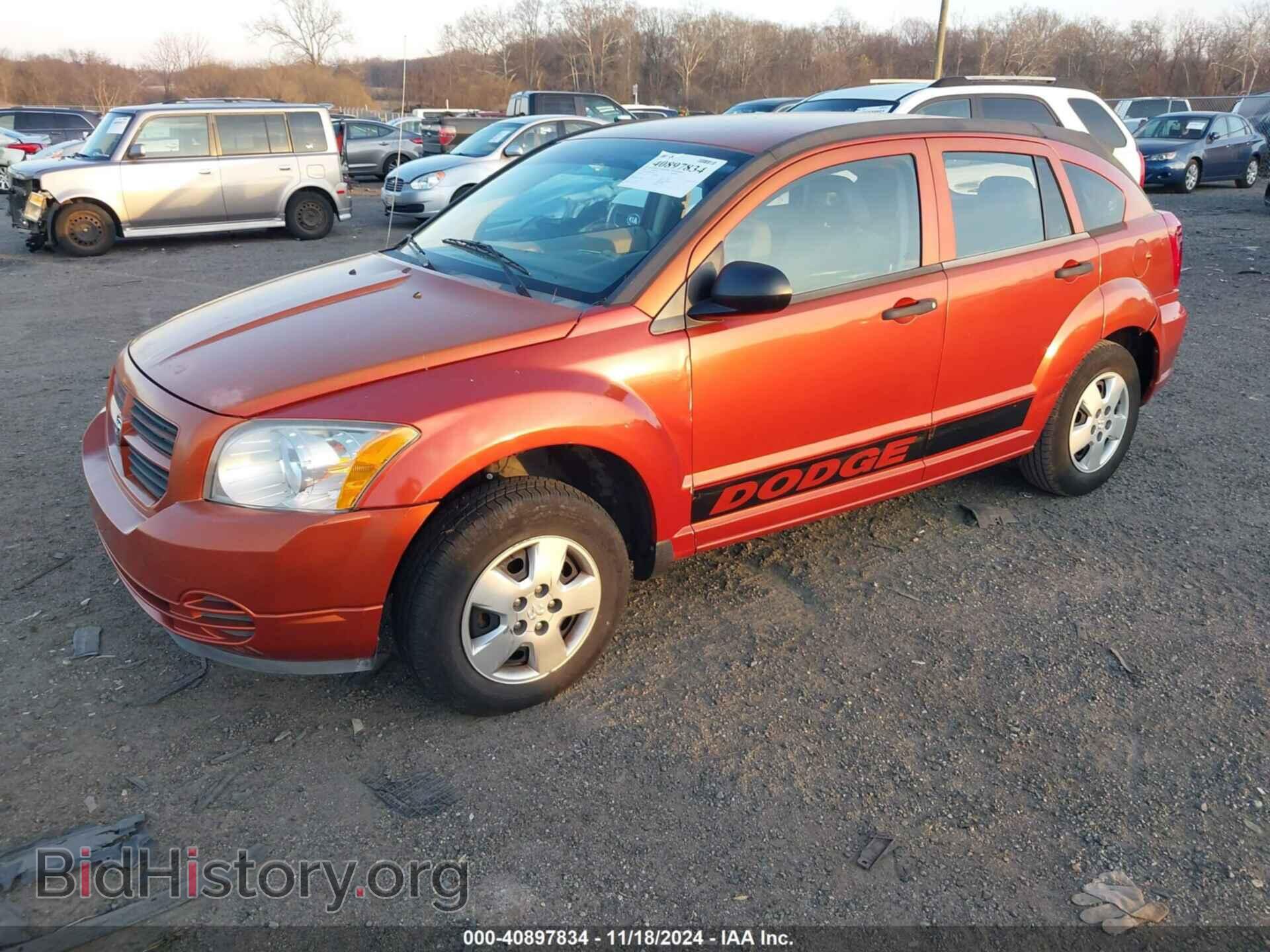 2007 DODGE CALIBER - VIN: 1B3JB28B27D504148 - Фото 2