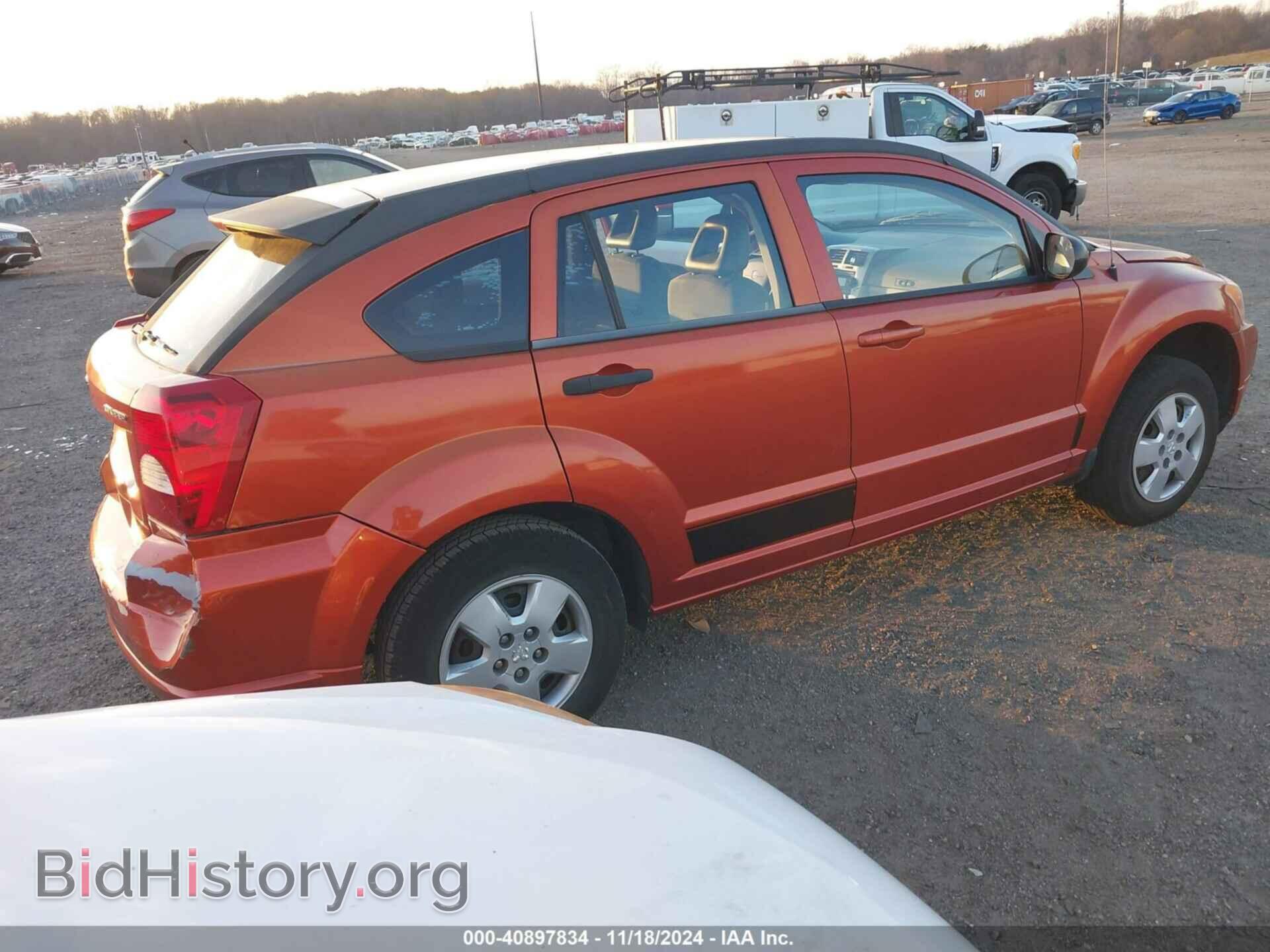 2007 DODGE CALIBER - VIN: 1B3JB28B27D504148 - Фото 4