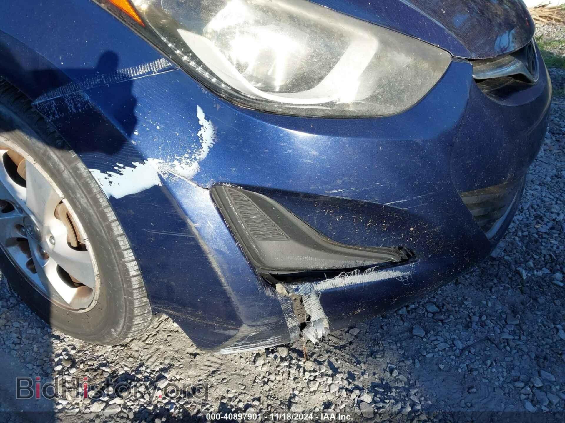 2014 HYUNDAI ELANTRA - VIN: 5NPDH4AE1EH460077 - Фото 14
