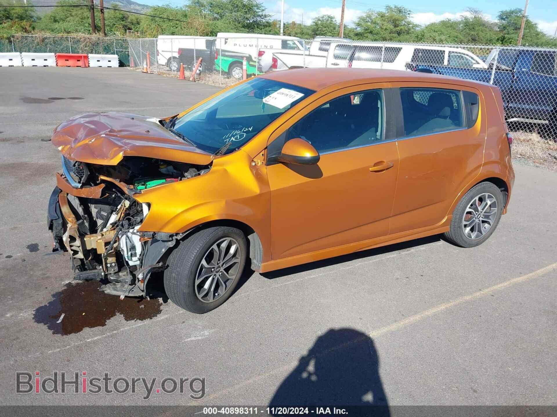 2017 CHEVROLET SONIC - VIN: 1G1JD6SH6H4108568 - Фото 2
