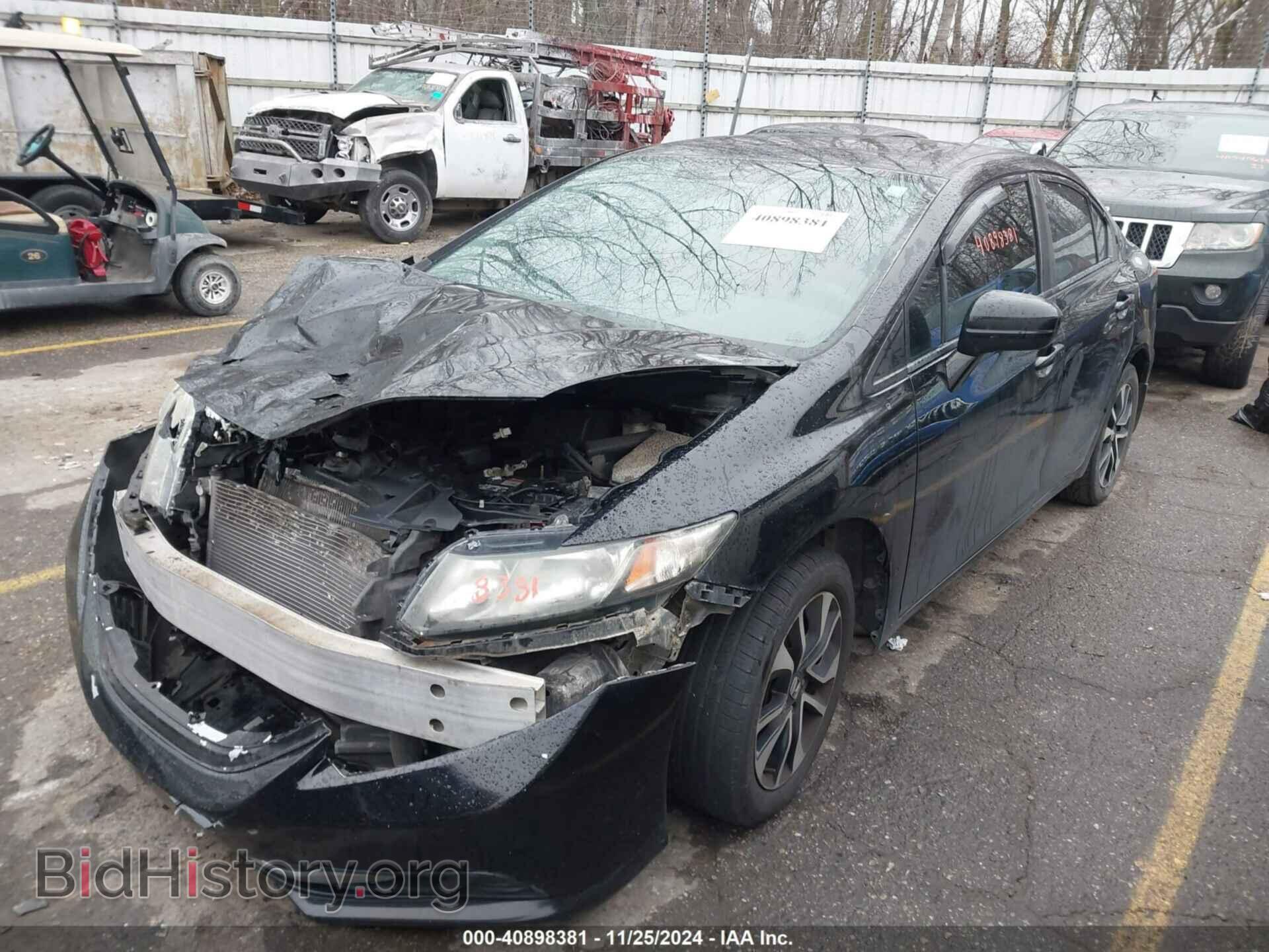 2015 HONDA CIVIC - VIN: 19XFB2F82FE005424 - Фото 2