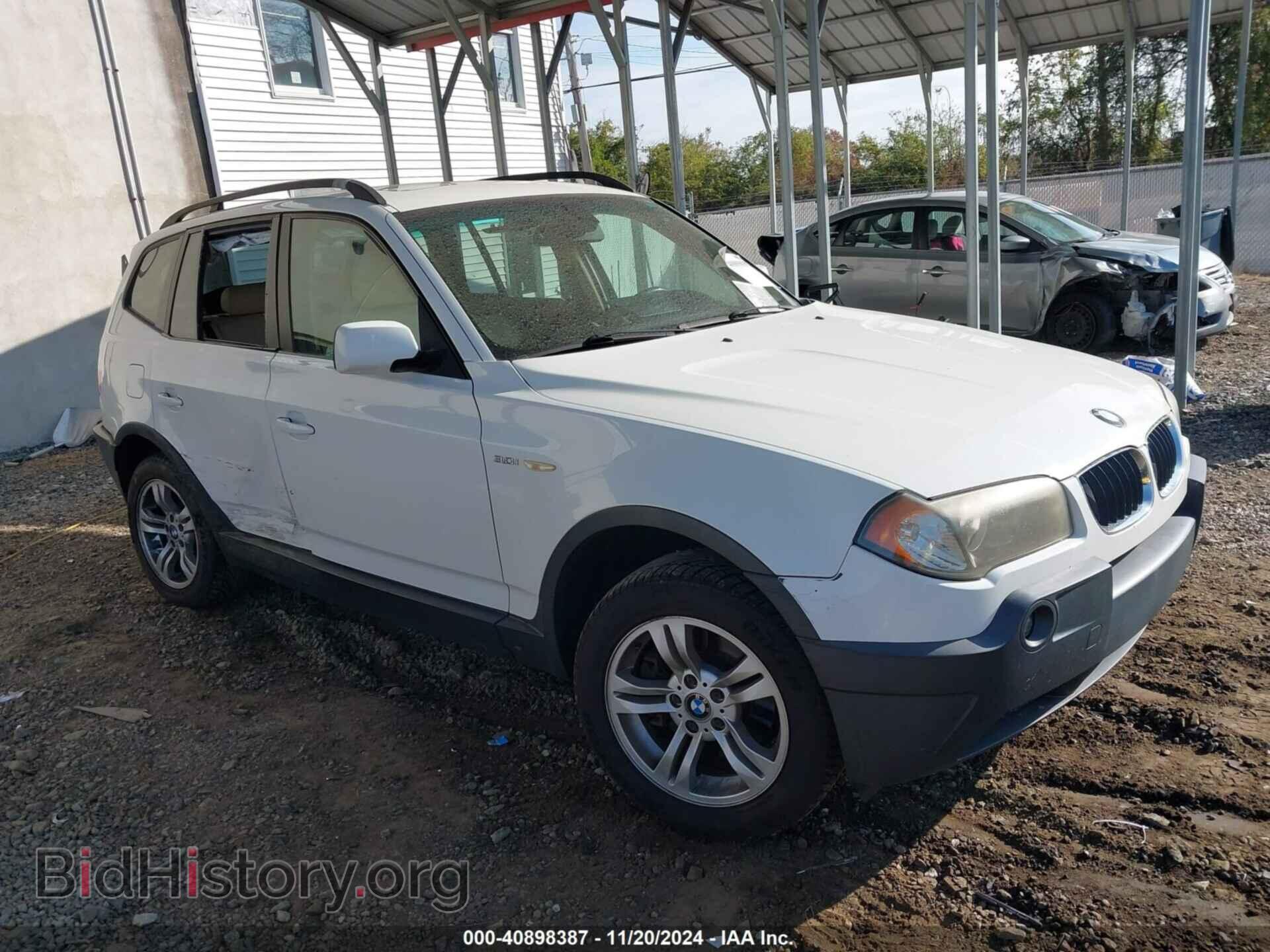 Фотография WBXPA93465WD03681 - BMW X3 2005