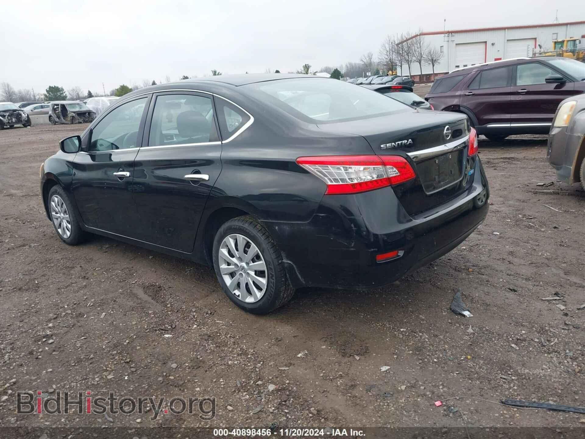 2014 NISSAN SENTRA - VIN: 3N1AB7AP5EY329134 - Фото 3