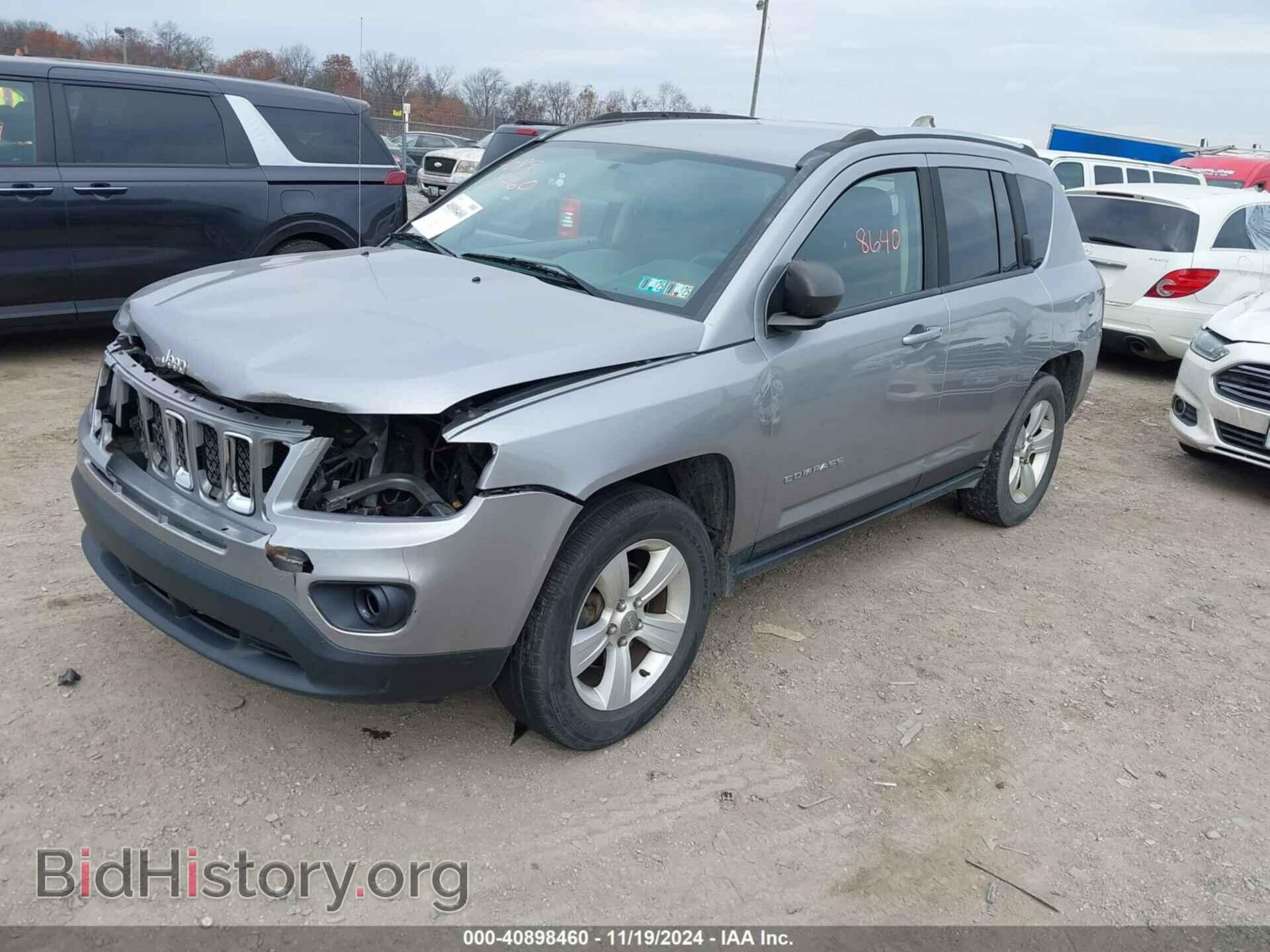 2015 JEEP COMPASS - VIN: 1C4NJDBB3FD225829 - Фото 2