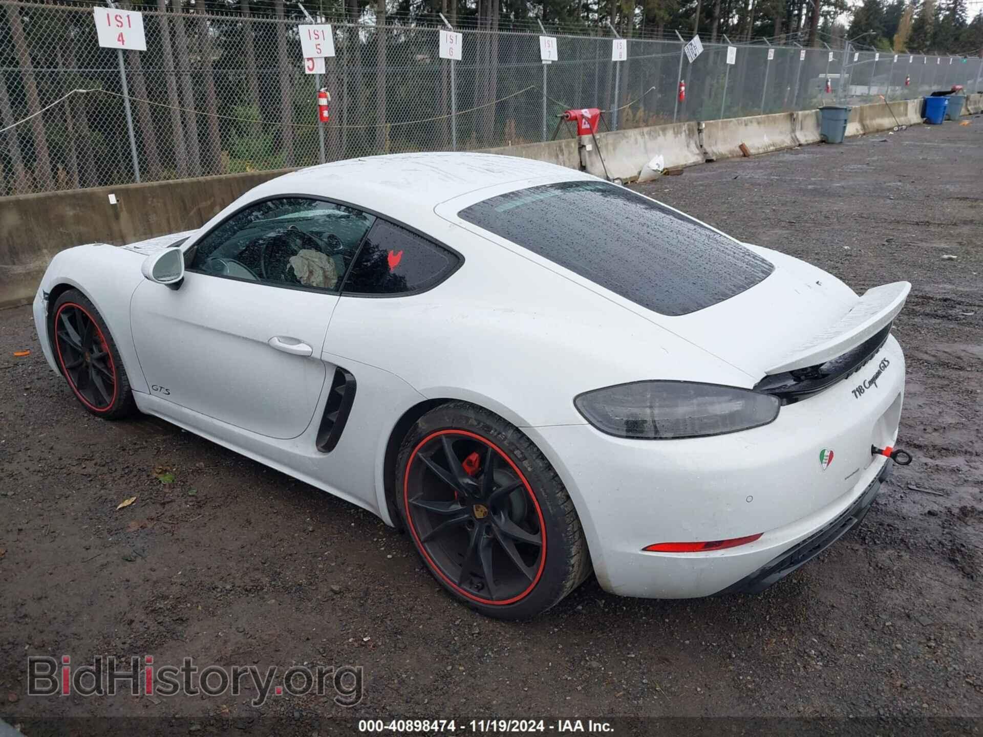 2018 PORSCHE 718 CAYMAN - VIN: WP0AB2A86JS278289 - Фото 3