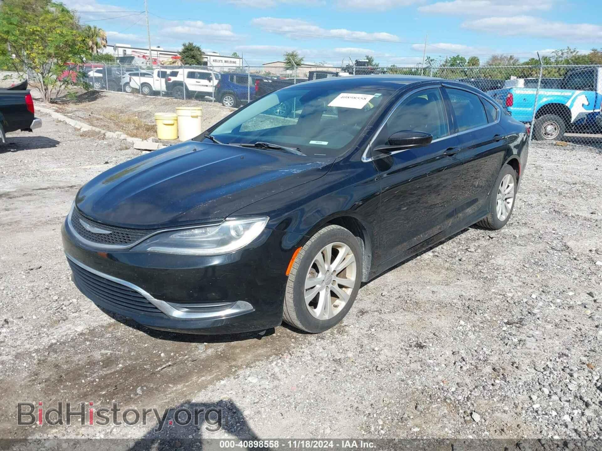 2015 CHRYSLER 200 - VIN: 1C3CCCAB5FN639870 - Фото 2