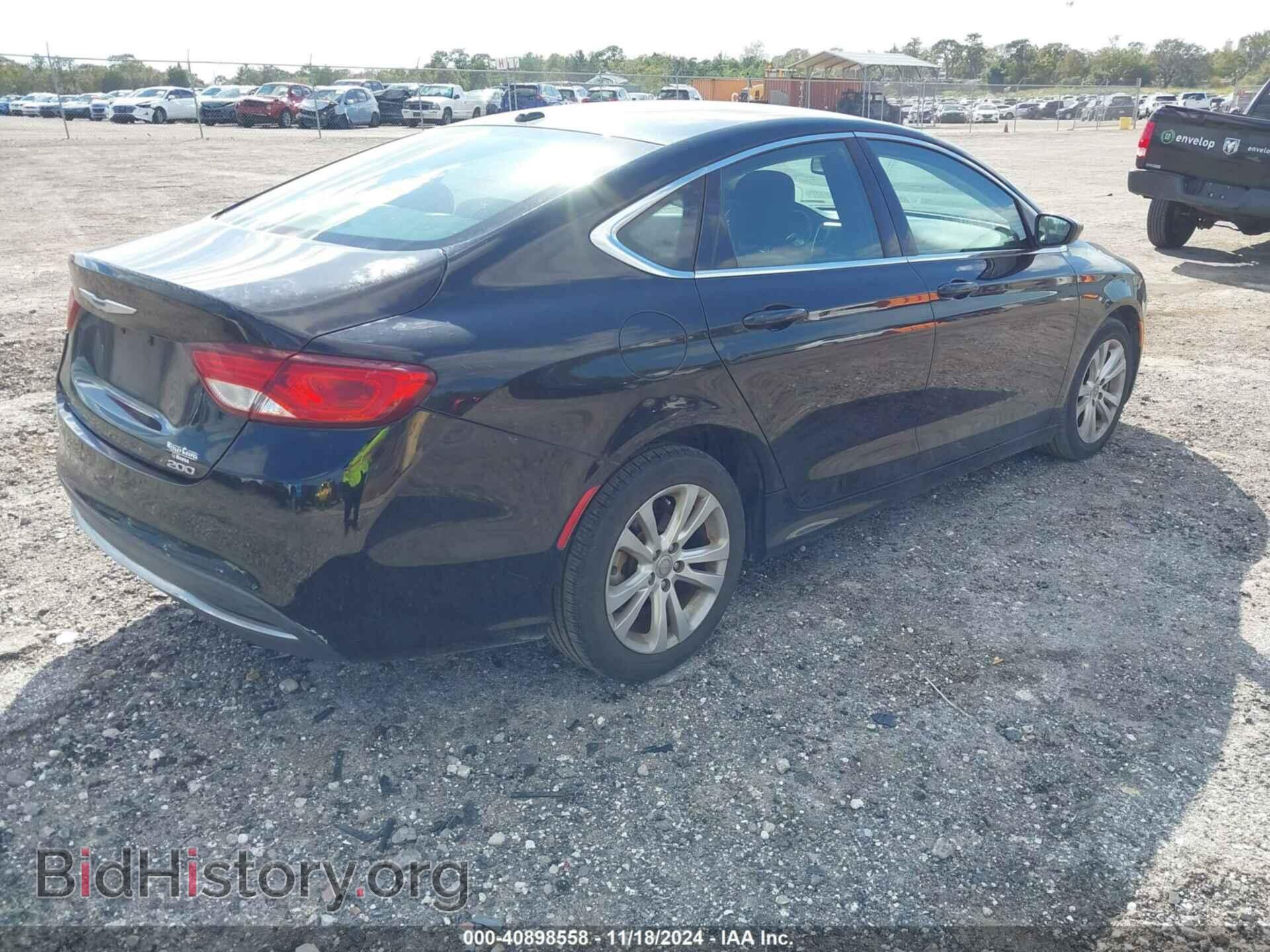 2015 CHRYSLER 200 - VIN: 1C3CCCAB5FN639870 - Фото 4
