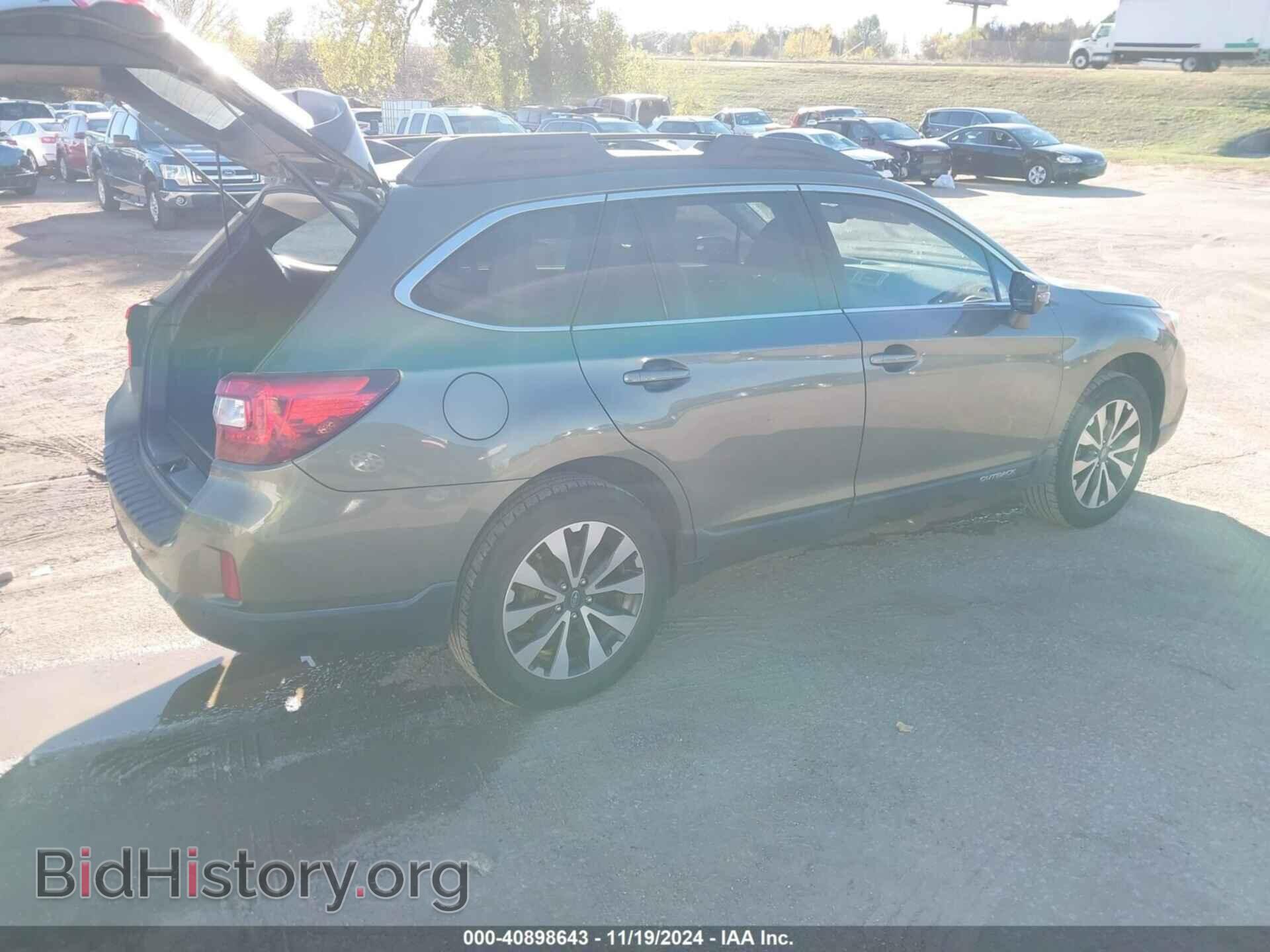2017 SUBARU OUTBACK - VIN: 4S4BSANC7H3365065 - Фото 4