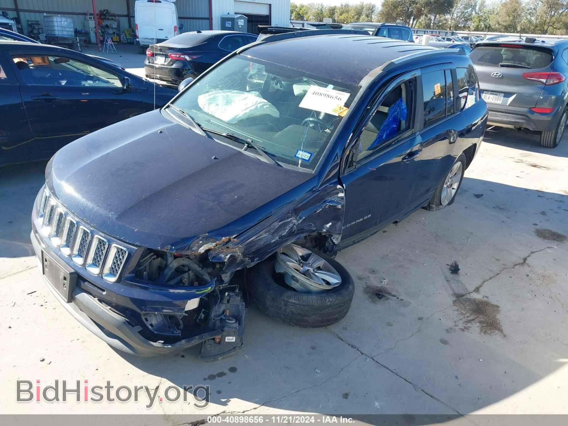 2015 JEEP COMPASS - VIN: 1C4NJDEB9FD258166 - Photo 2