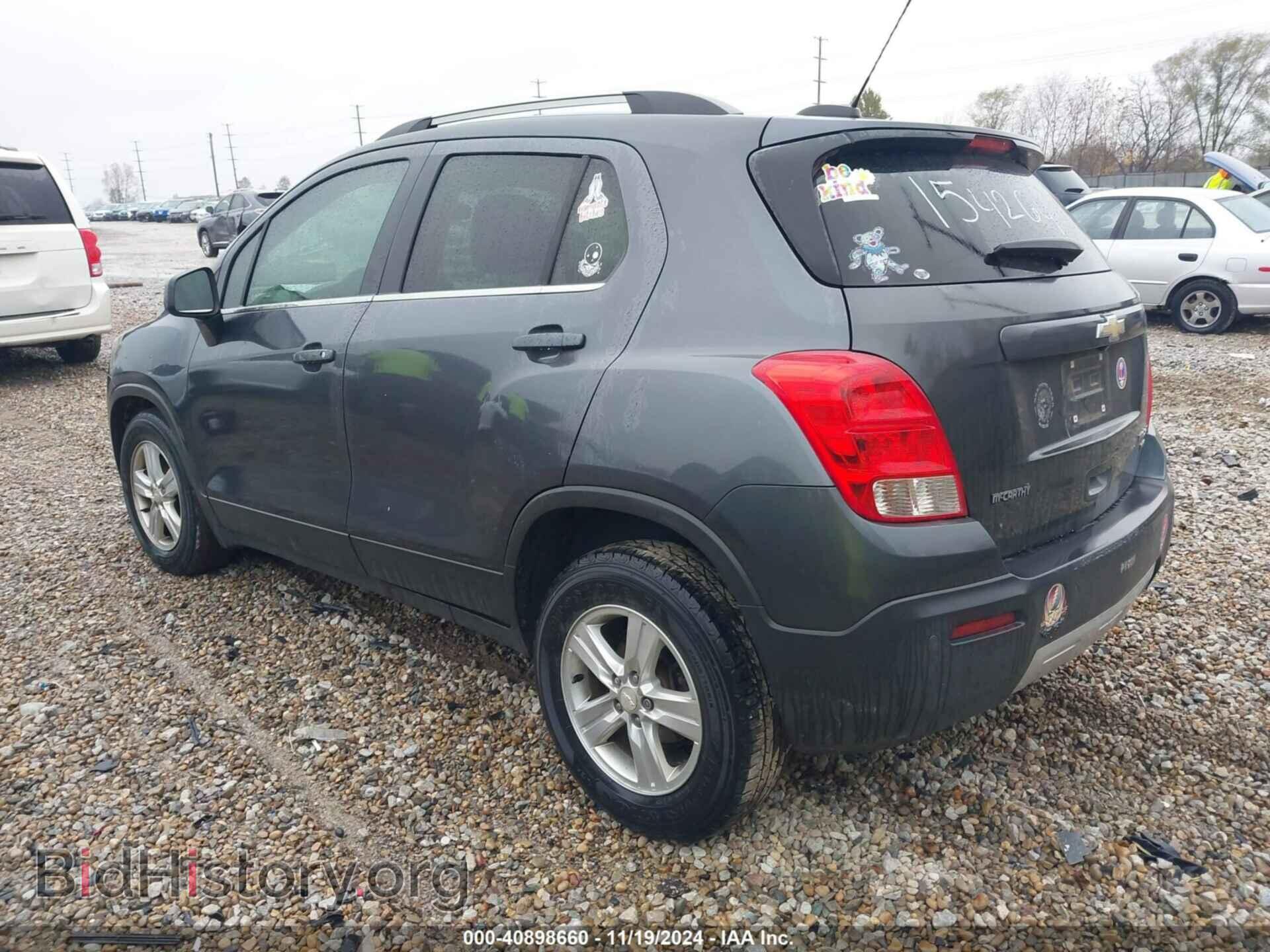 2016 CHEVROLET TRAX - VIN: 3GNCJPSB4GL154264 - Фото 3