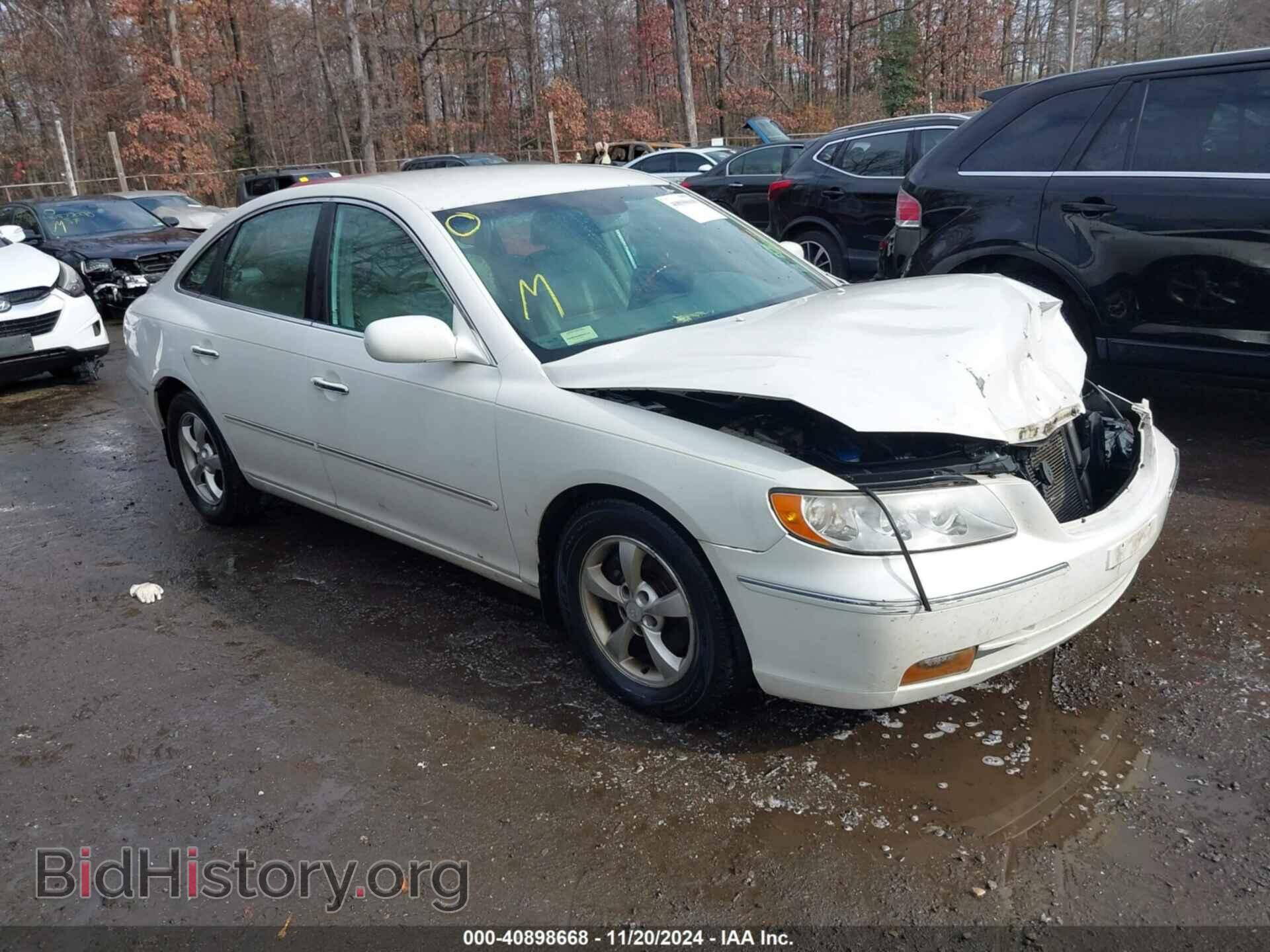 Photo KMHFC46F46A134657 - HYUNDAI AZERA 2006