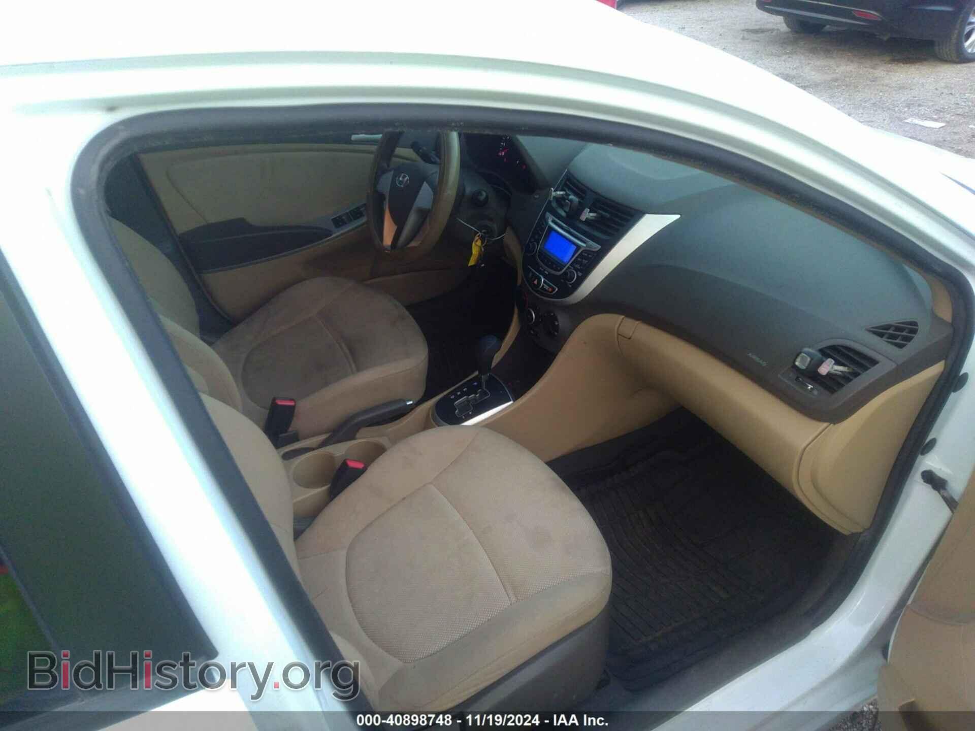 2013 HYUNDAI ACCENT - VIN: KMHCT4AE7DU421469 - Фото 5