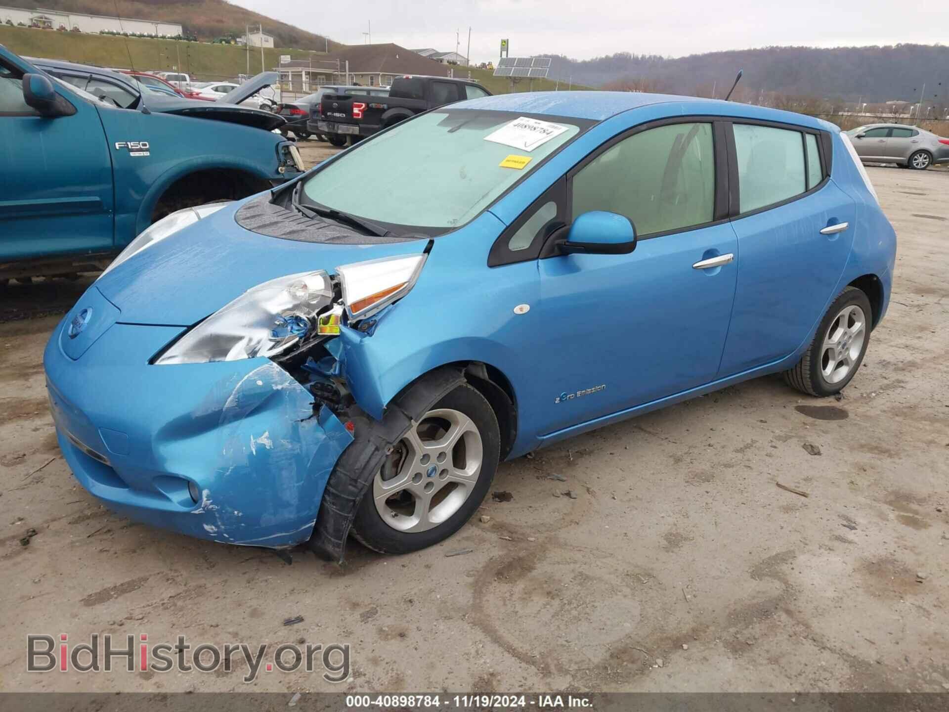 2012 NISSAN LEAF - VIN: JN1AZ0CP5CT019507 - Фото 2