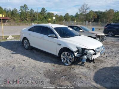 2012 Ford TAURUS Limited, белый — VIN 1FAHP2FW8CG142314, IAAI