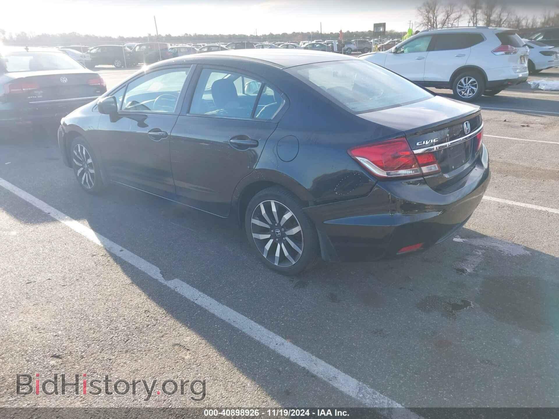 2015 HONDA CIVIC - VIN: 19XFB2F94FE244501 - Фото 3