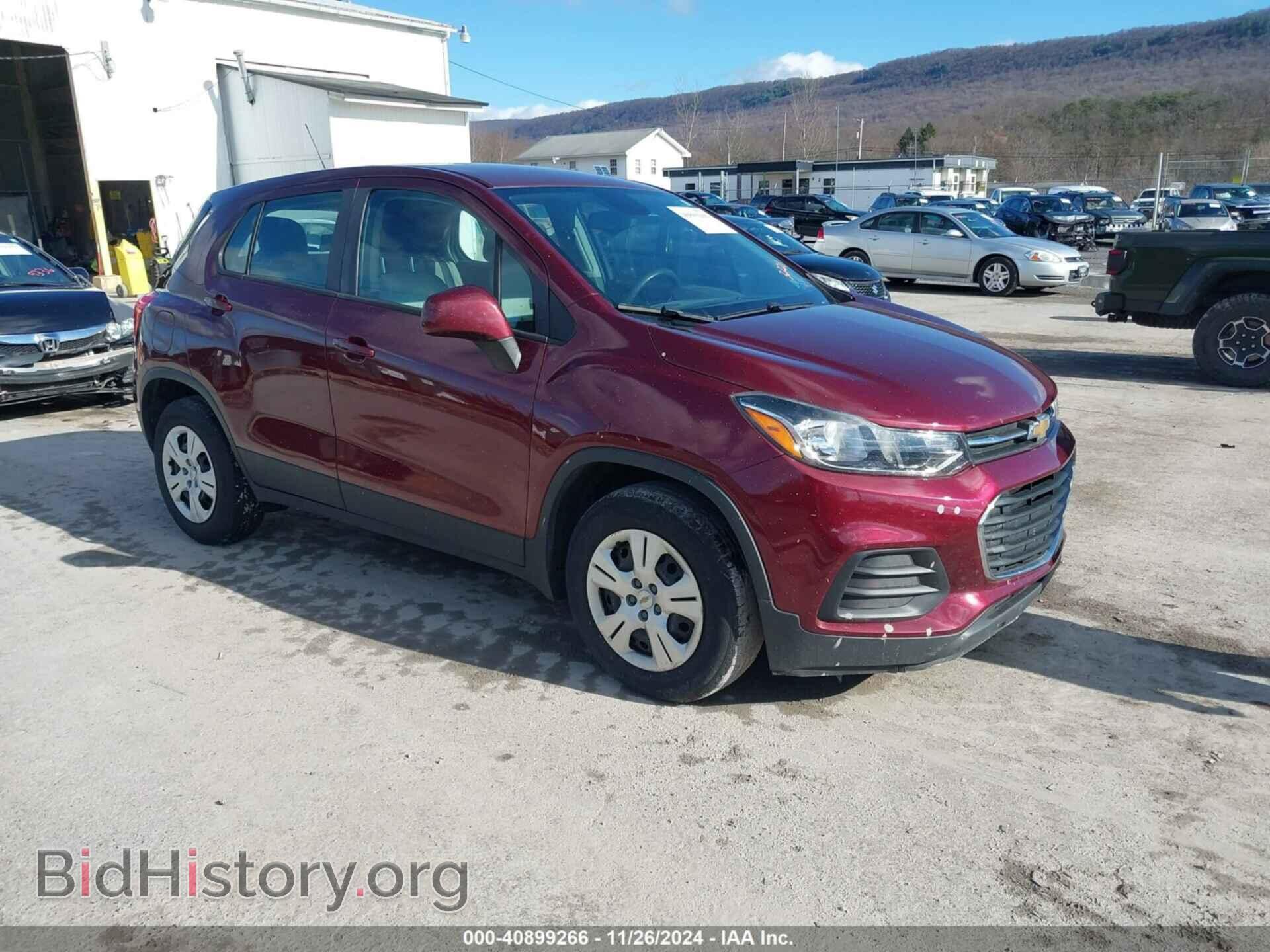 Фотография 3GNCJKSB3HL163221 - CHEVROLET TRAX 2017