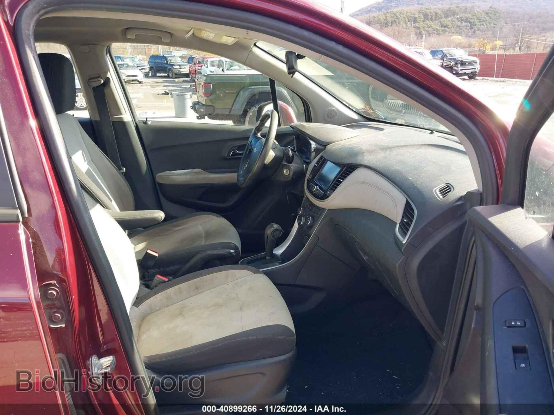 2017 CHEVROLET TRAX - VIN: 3GNCJKSB3HL163221 - Фото 5