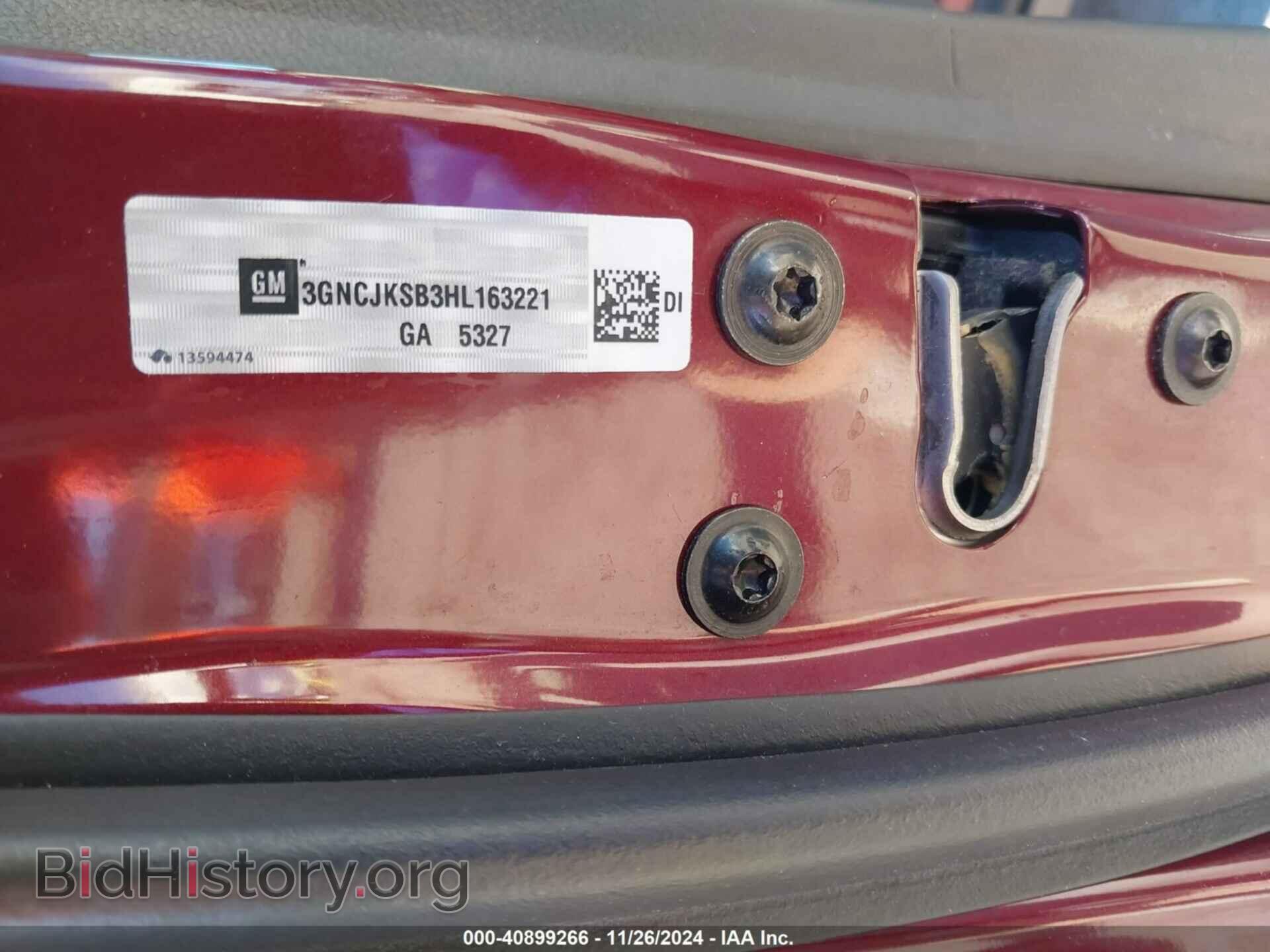 2017 CHEVROLET TRAX - VIN: 3GNCJKSB3HL163221 - Фото 9