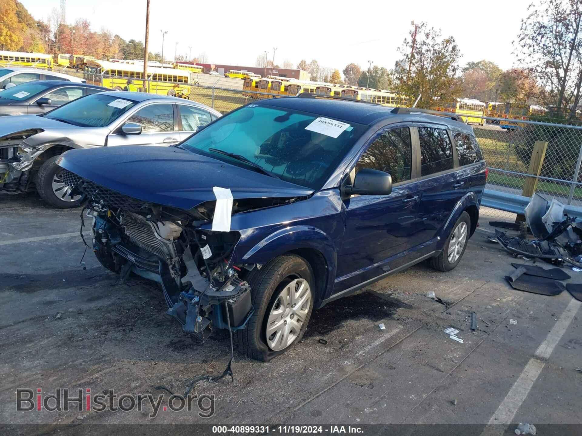 2019 DODGE JOURNEY - VIN: 3C4PDCAB5KT858199 - Фото 2
