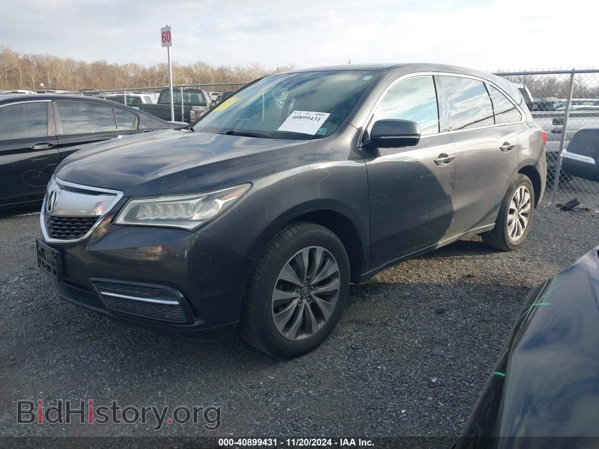 2014 ACURA MDX - VIN: 5FRYD4H48EB006710 - Фото 2