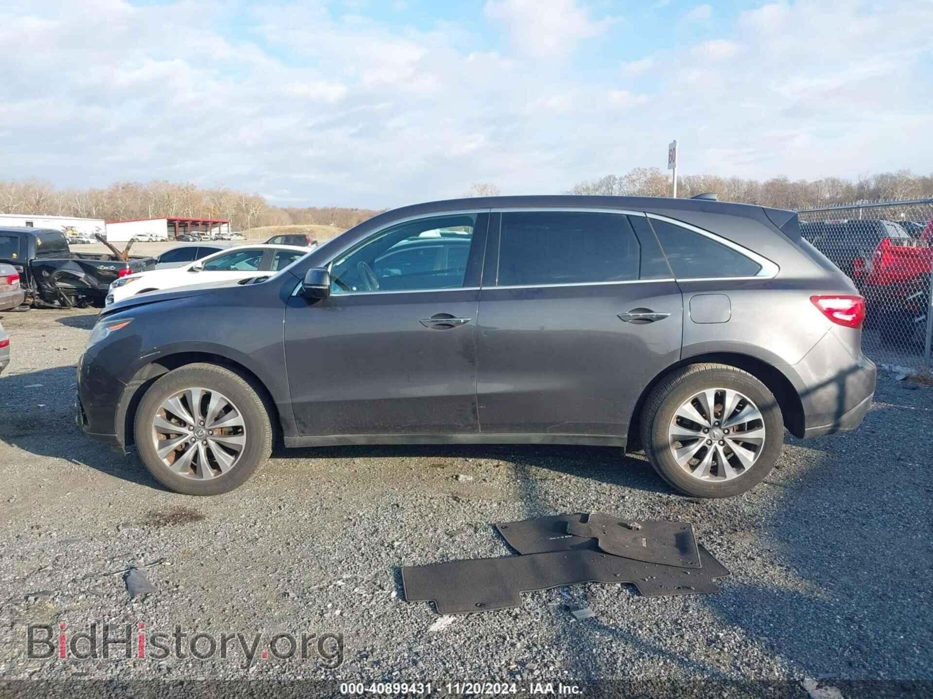 2014 ACURA MDX - VIN: 5FRYD4H48EB006710 - Фото 14