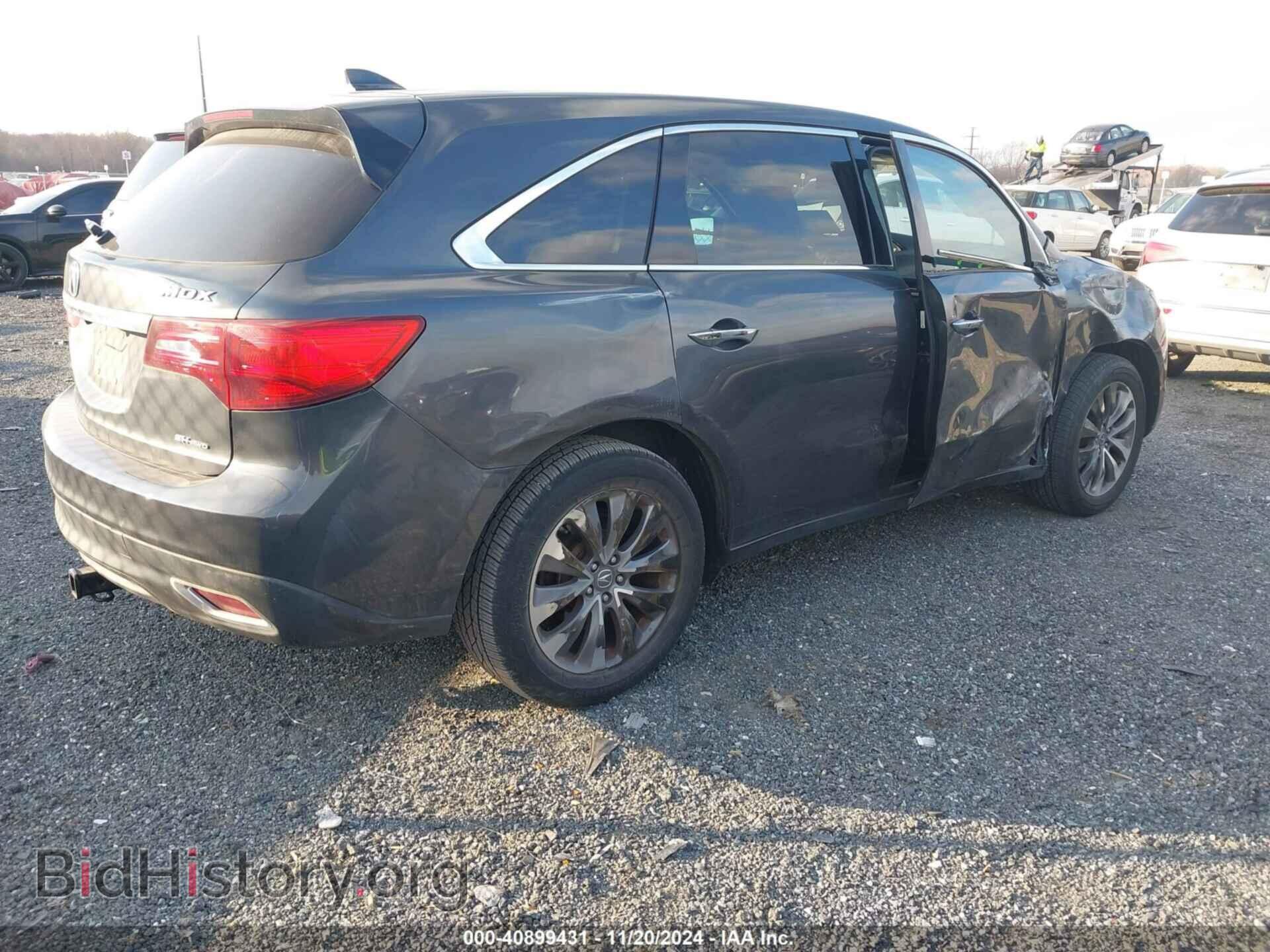 2014 ACURA MDX - VIN: 5FRYD4H48EB006710 - Фото 4