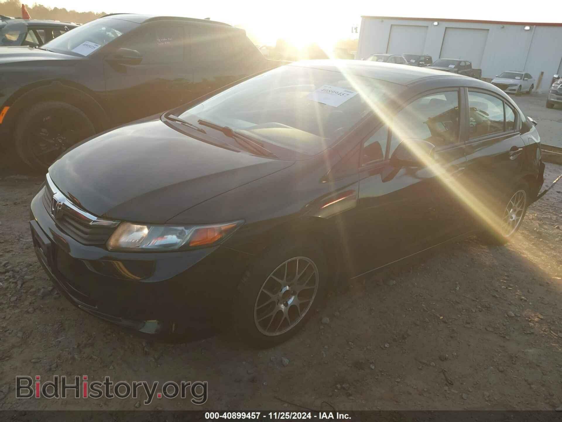 2012 HONDA CIVIC - VIN: 2HGFB2F56CH524919 - Фото 2