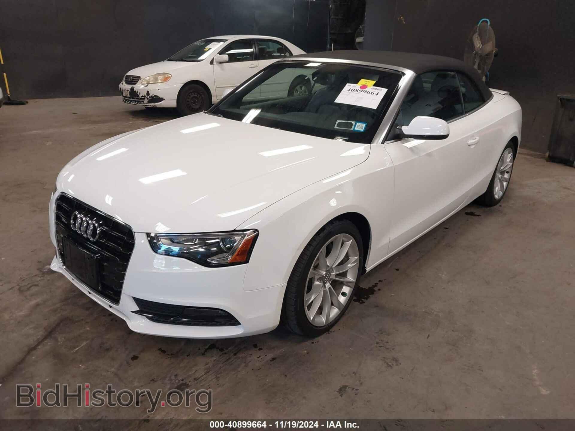 2013 AUDI A5 - VIN: WAULFAFHXDN003895 - Фото 2