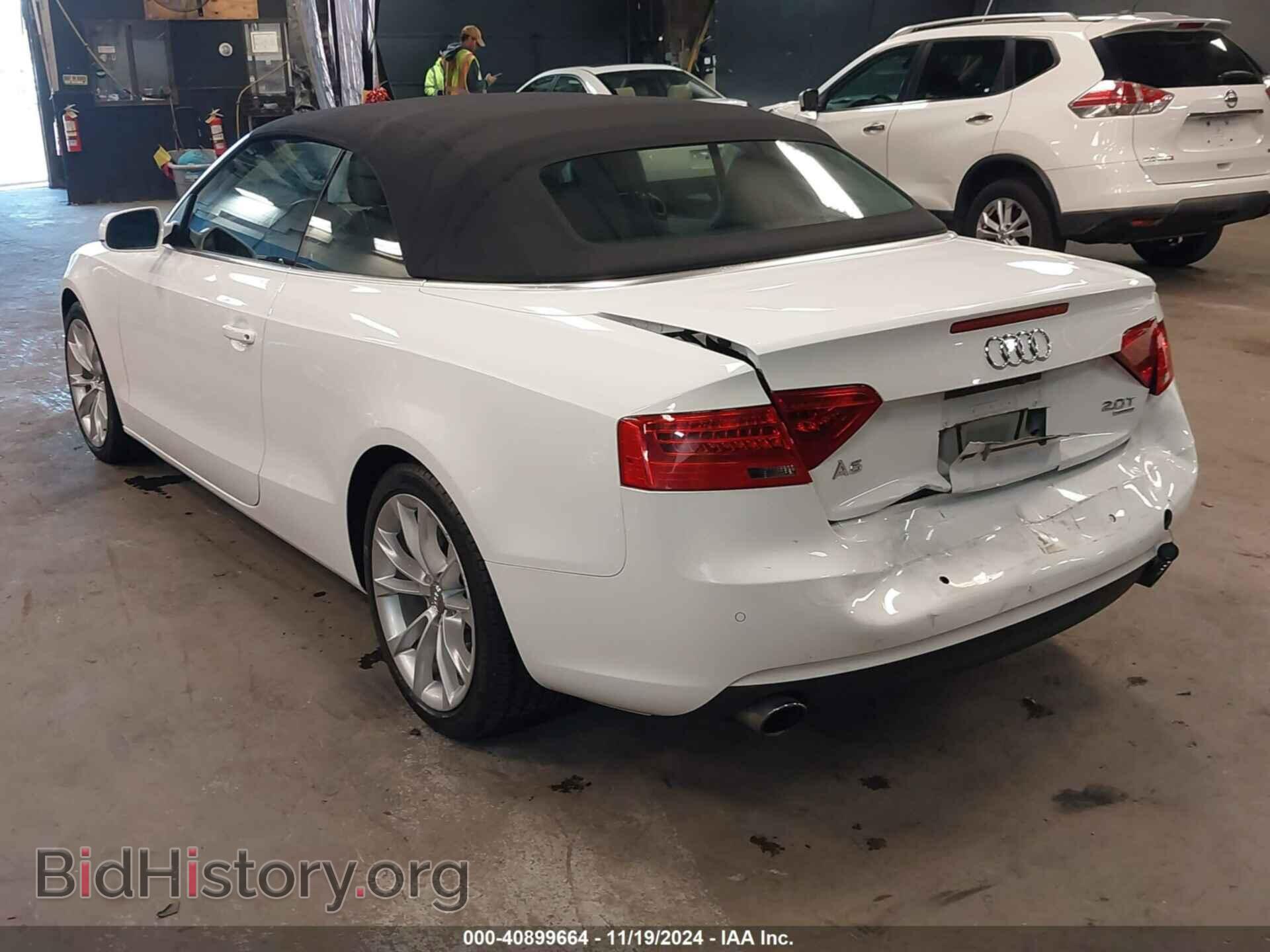 2013 AUDI A5 - VIN: WAULFAFHXDN003895 - Фото 3
