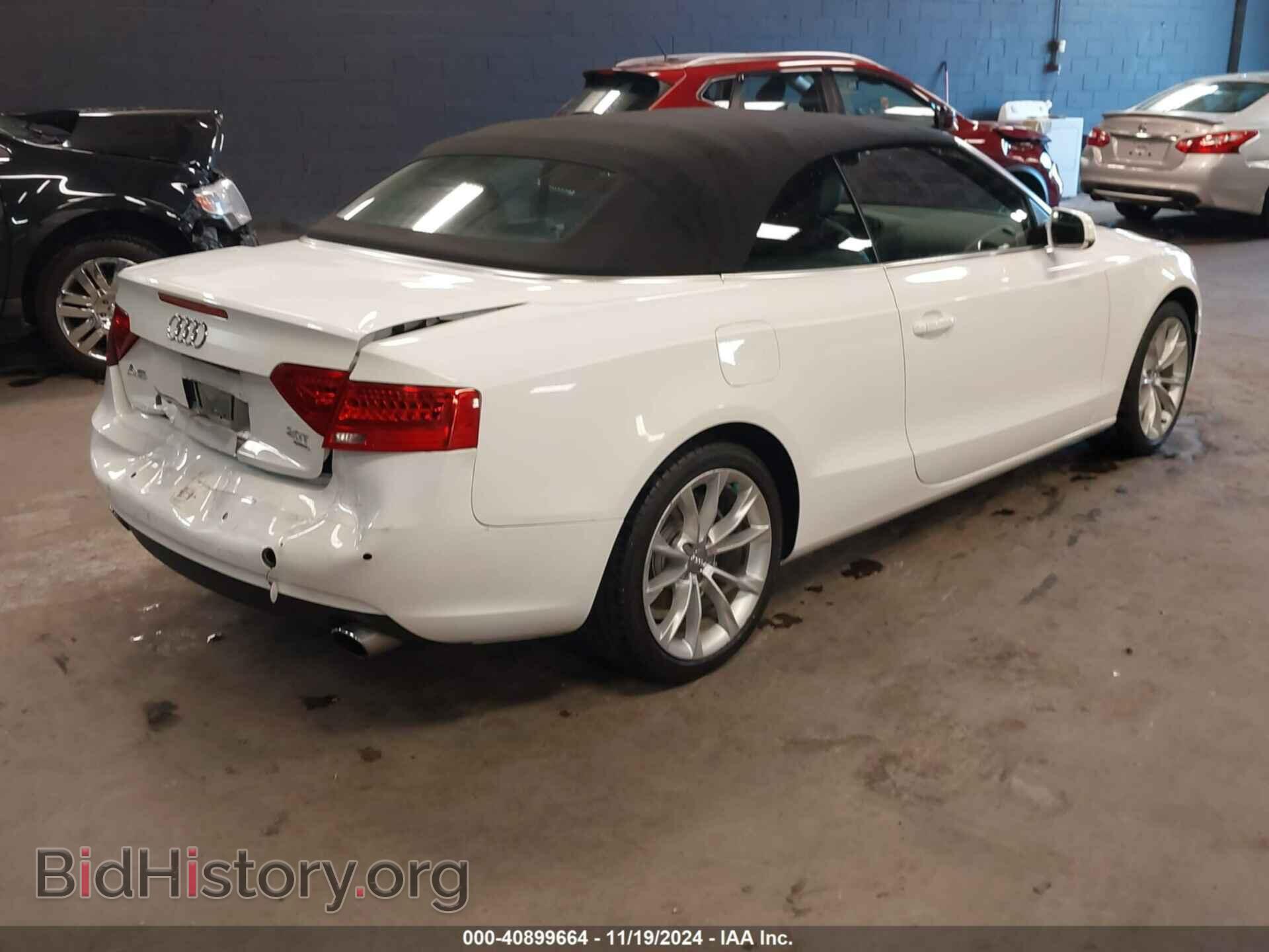 2013 AUDI A5 - VIN: WAULFAFHXDN003895 - Фото 4