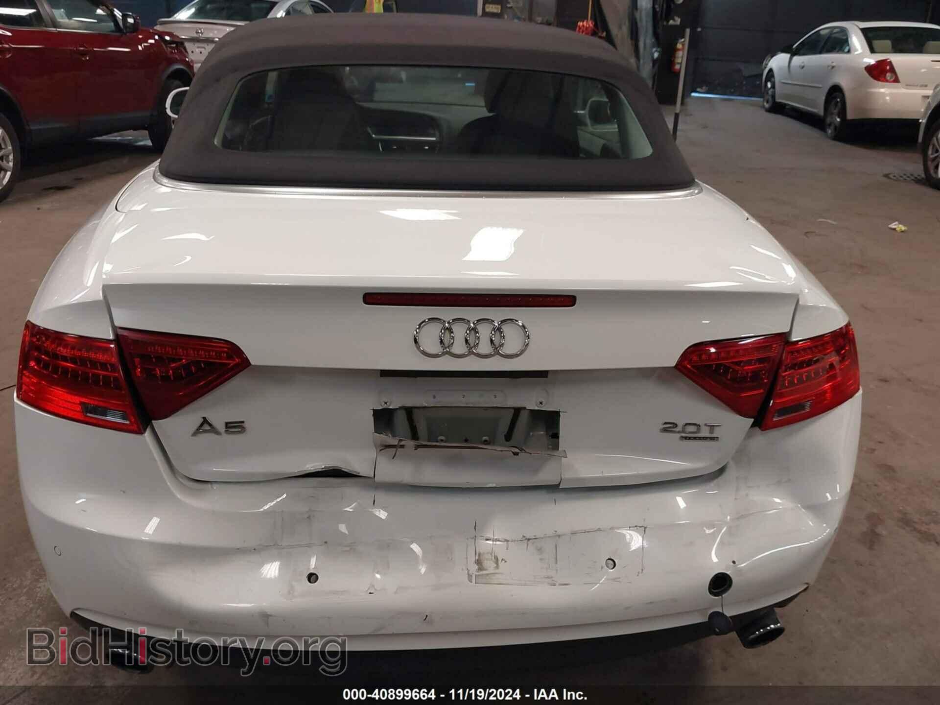2013 AUDI A5 - VIN: WAULFAFHXDN003895 - Фото 6