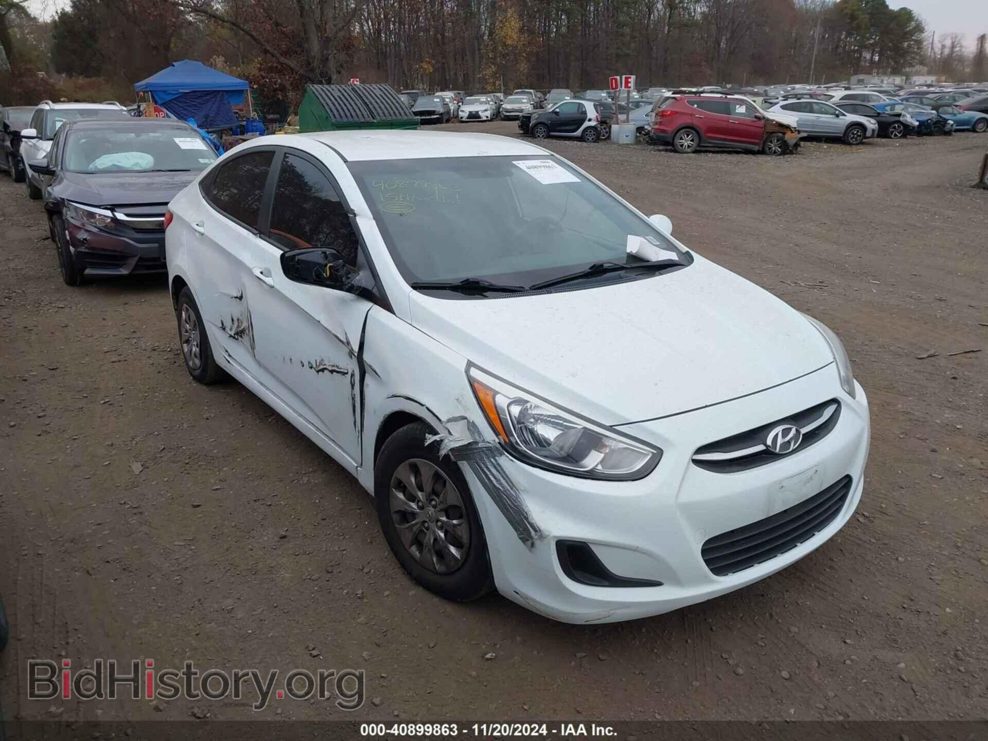 Фотография KMHCT4AE3FU891274 - HYUNDAI ACCENT 2015