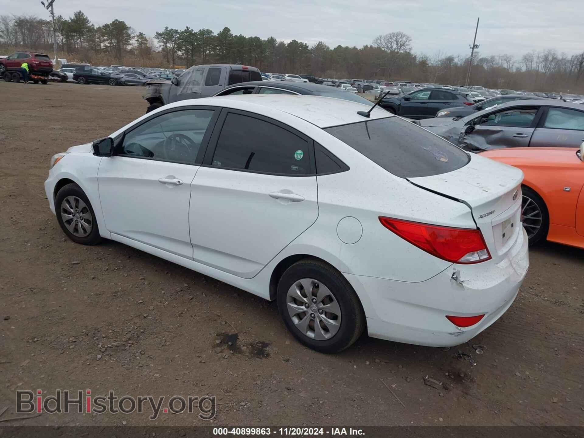 2015 HYUNDAI ACCENT - VIN: KMHCT4AE3FU891274 - Фото 3
